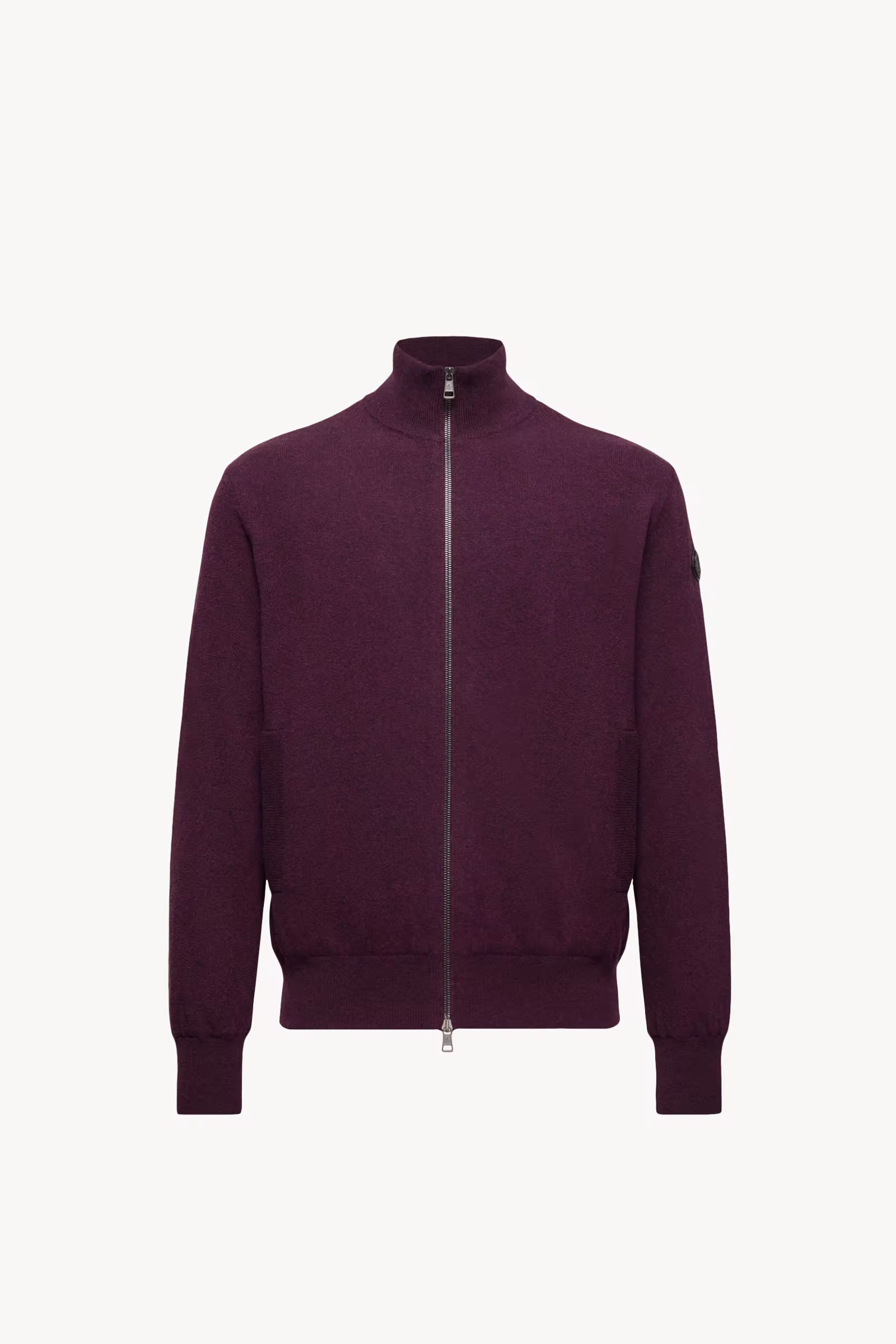 Wool & Cashmere Zip-Up Cardigan