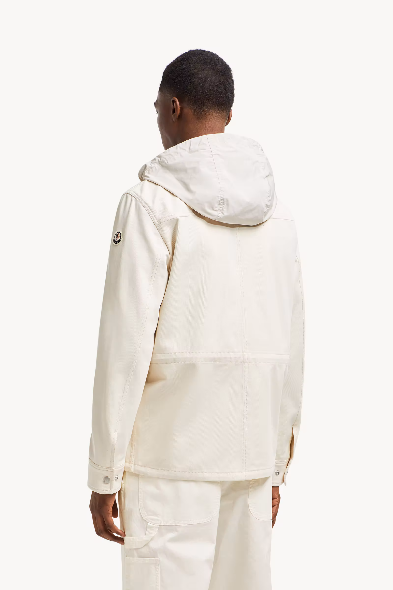 Guerledan Hooded Cotton Shirt Jacket