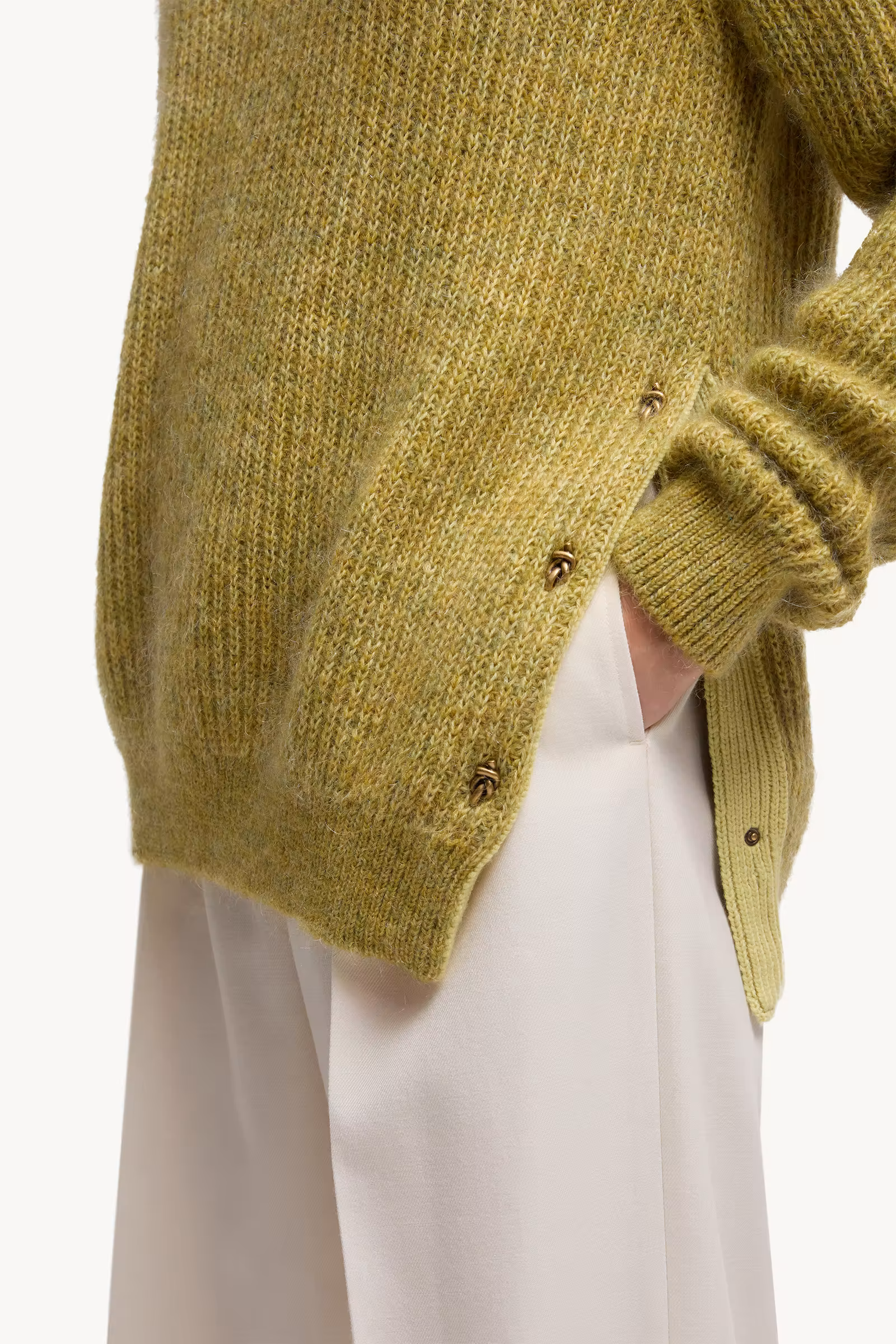 Mohair & Wool Blend Sweater