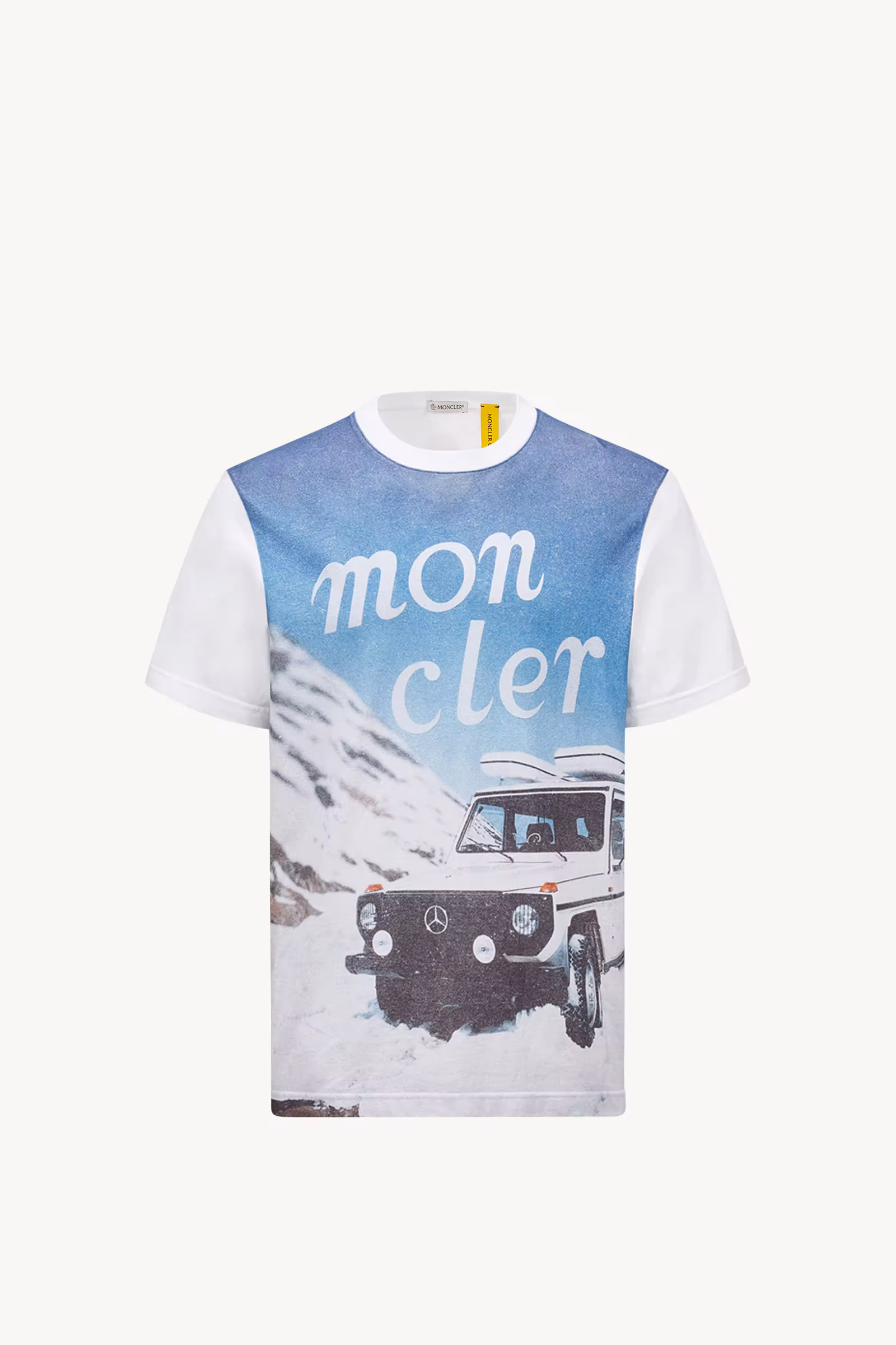 Moncler x Mercedes-Benz by NIGO Printed Cotton T-Shirt