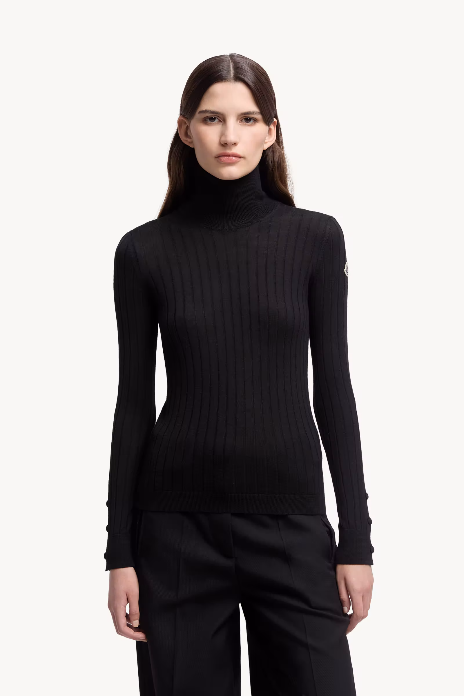 Wool & Cashmere Turtleneck Sweater
