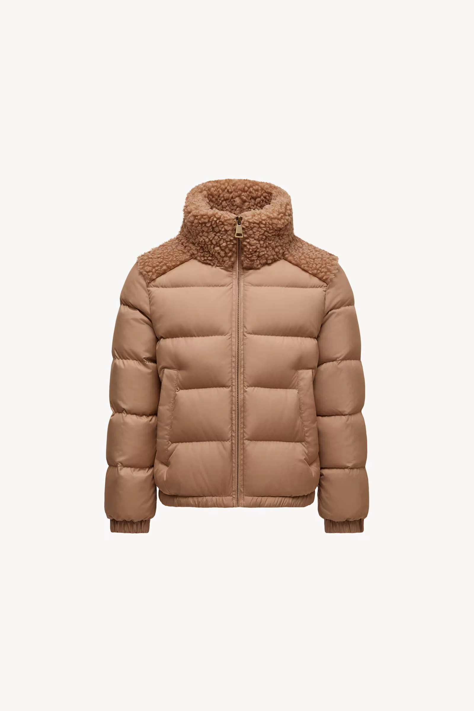 Vard Teddy-Trimmed Down Jacket