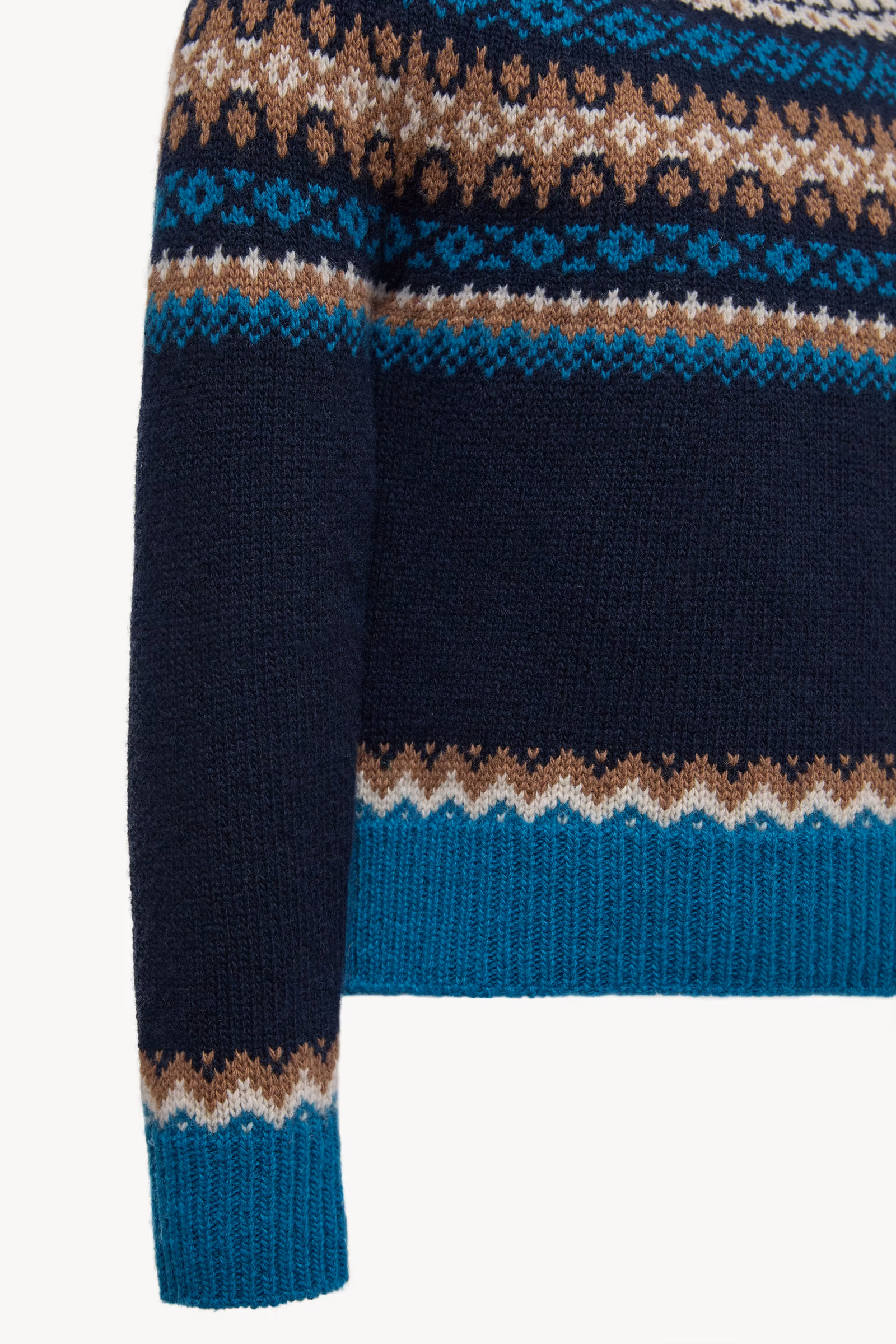 Alpine Jacquard Wool Sweater