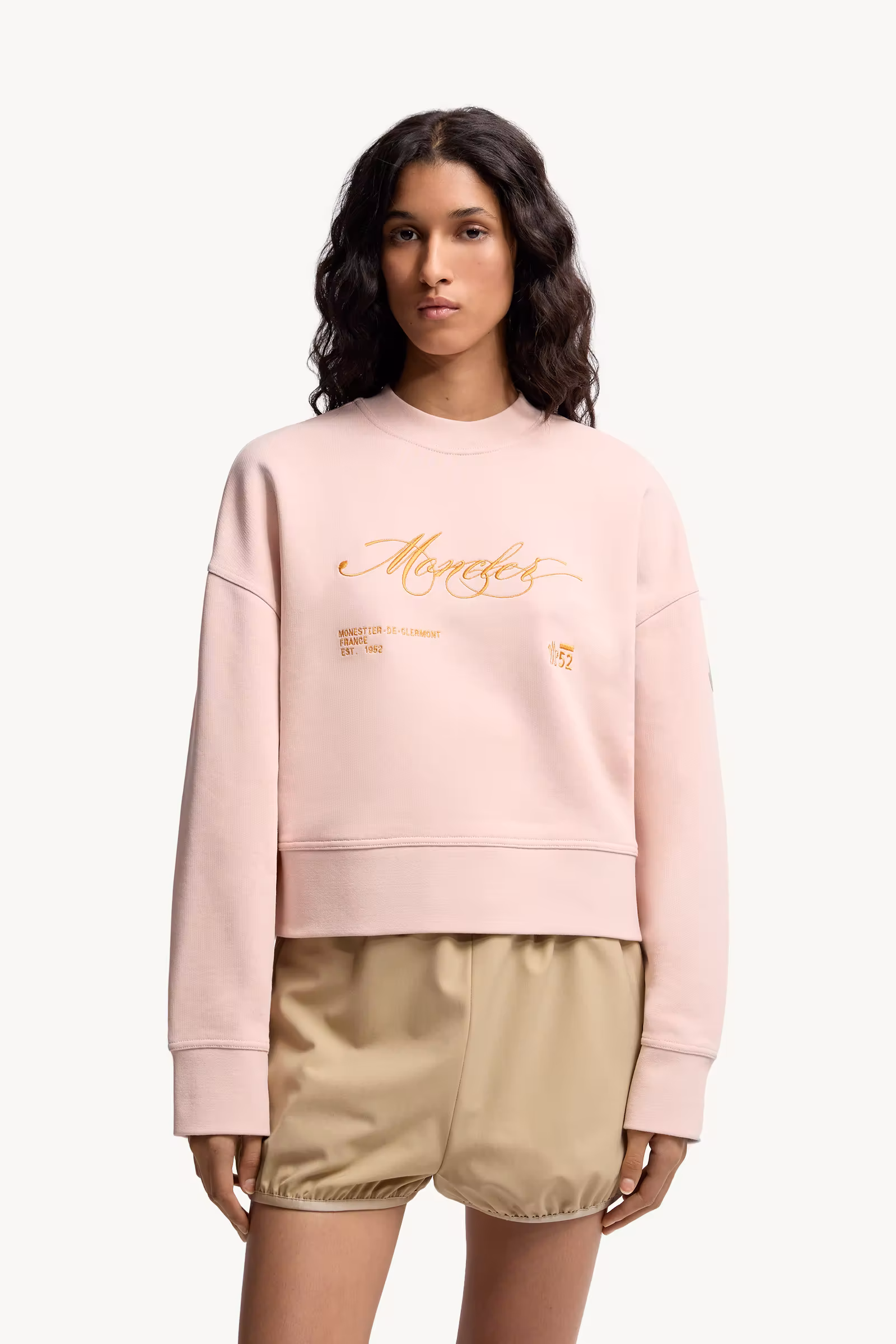 Embroidered Cotton Sweatshirt