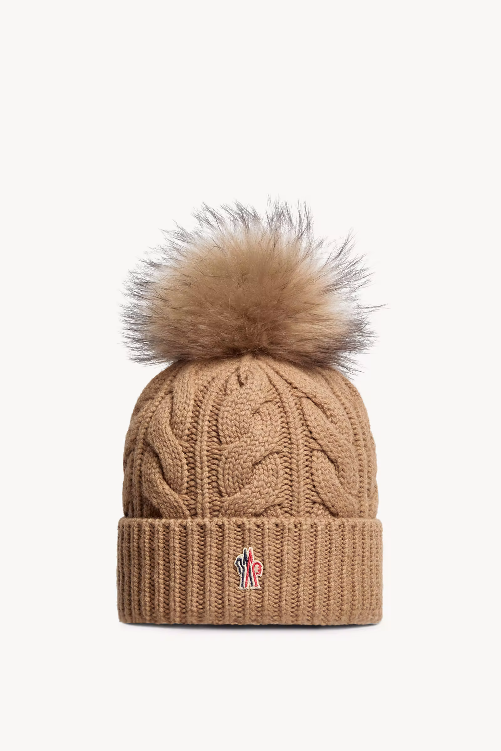 Wool & Cashmere Beanie with Pom Pom