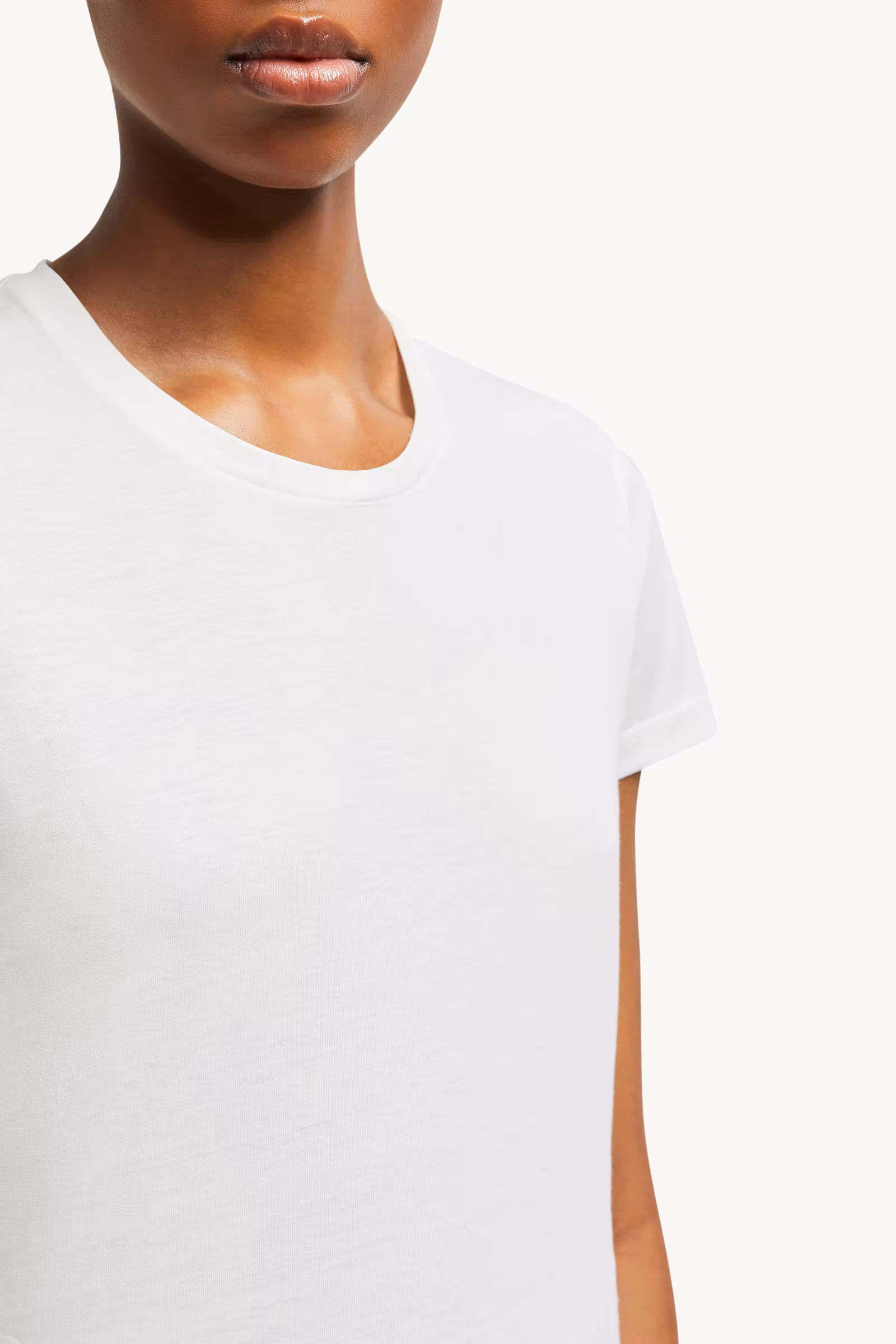 Logo Patch Cotton Jersey T-Shirt