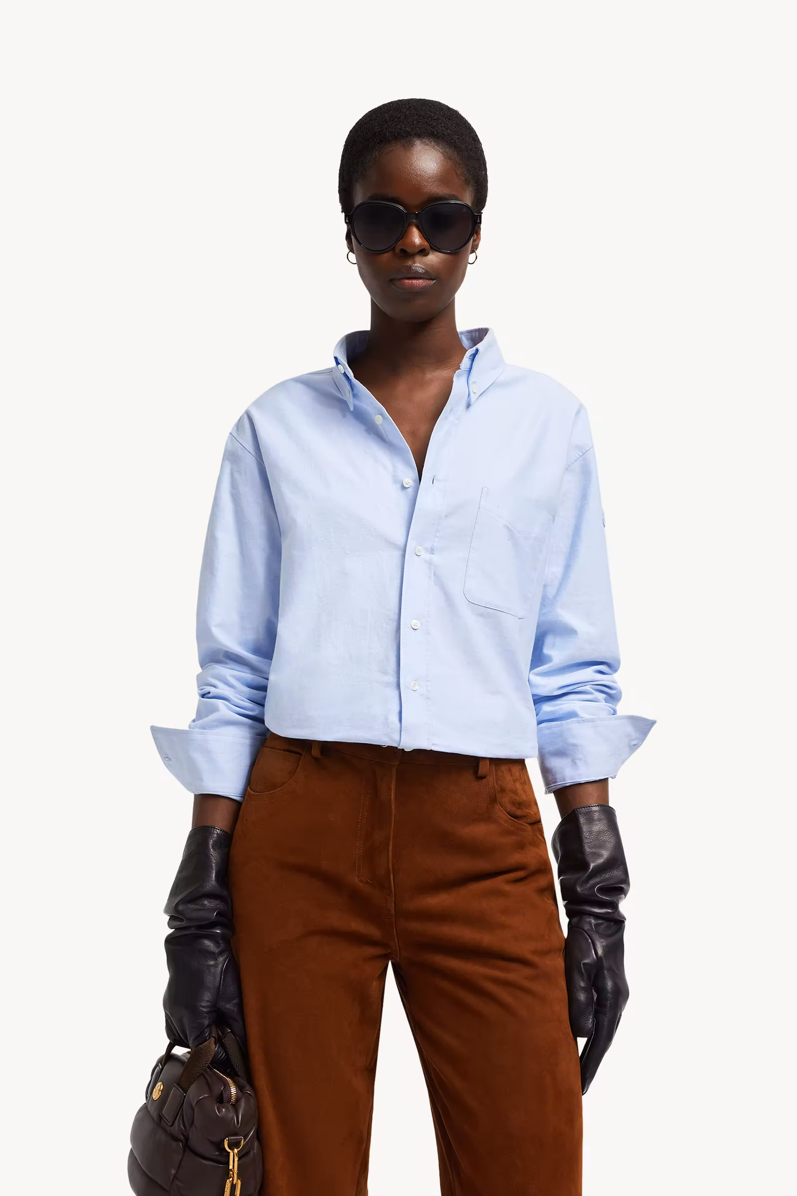 Long Sleeve Oxford Cotton Shirt