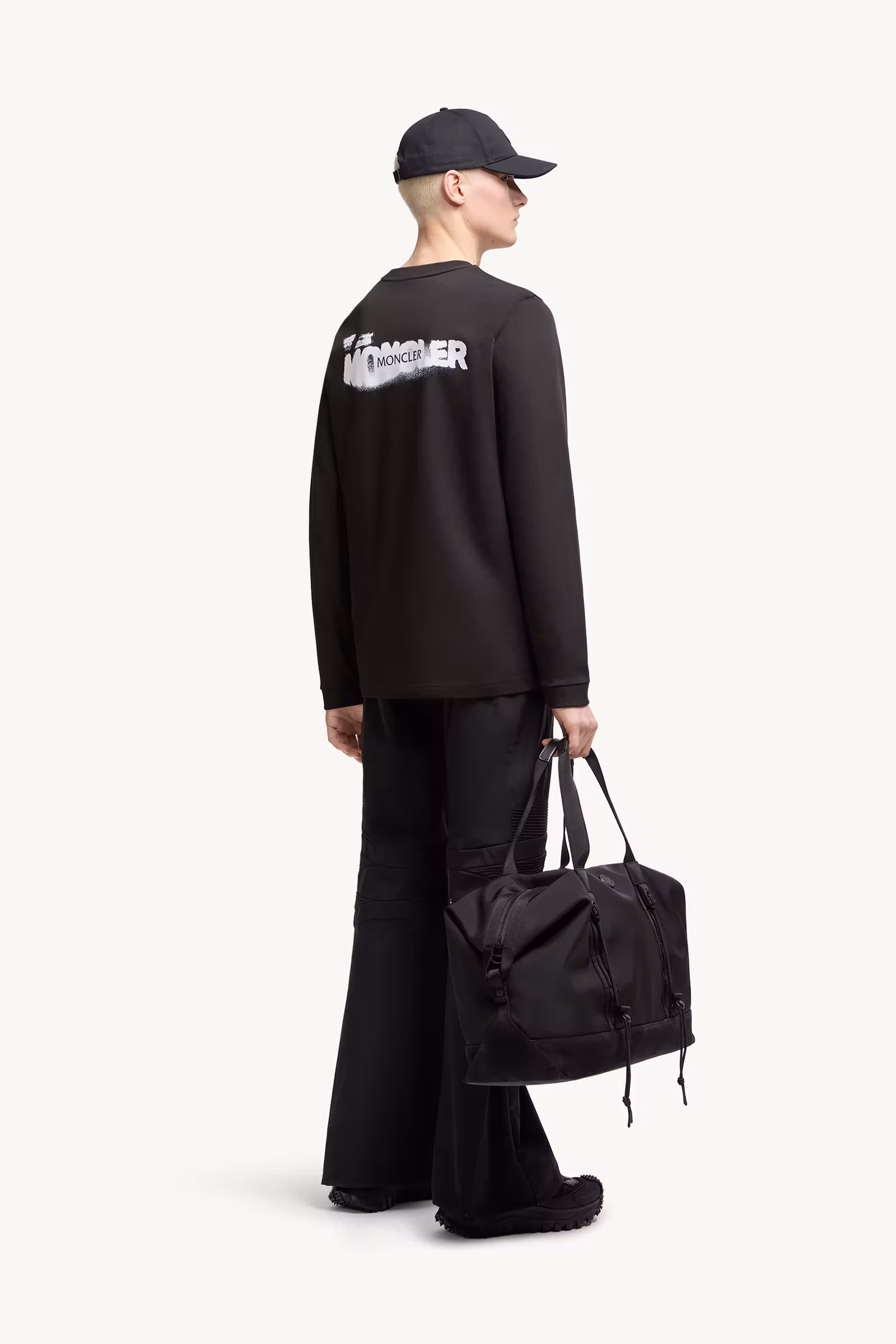 Graphic Logo Long Sleeve Cotton T-Shirt