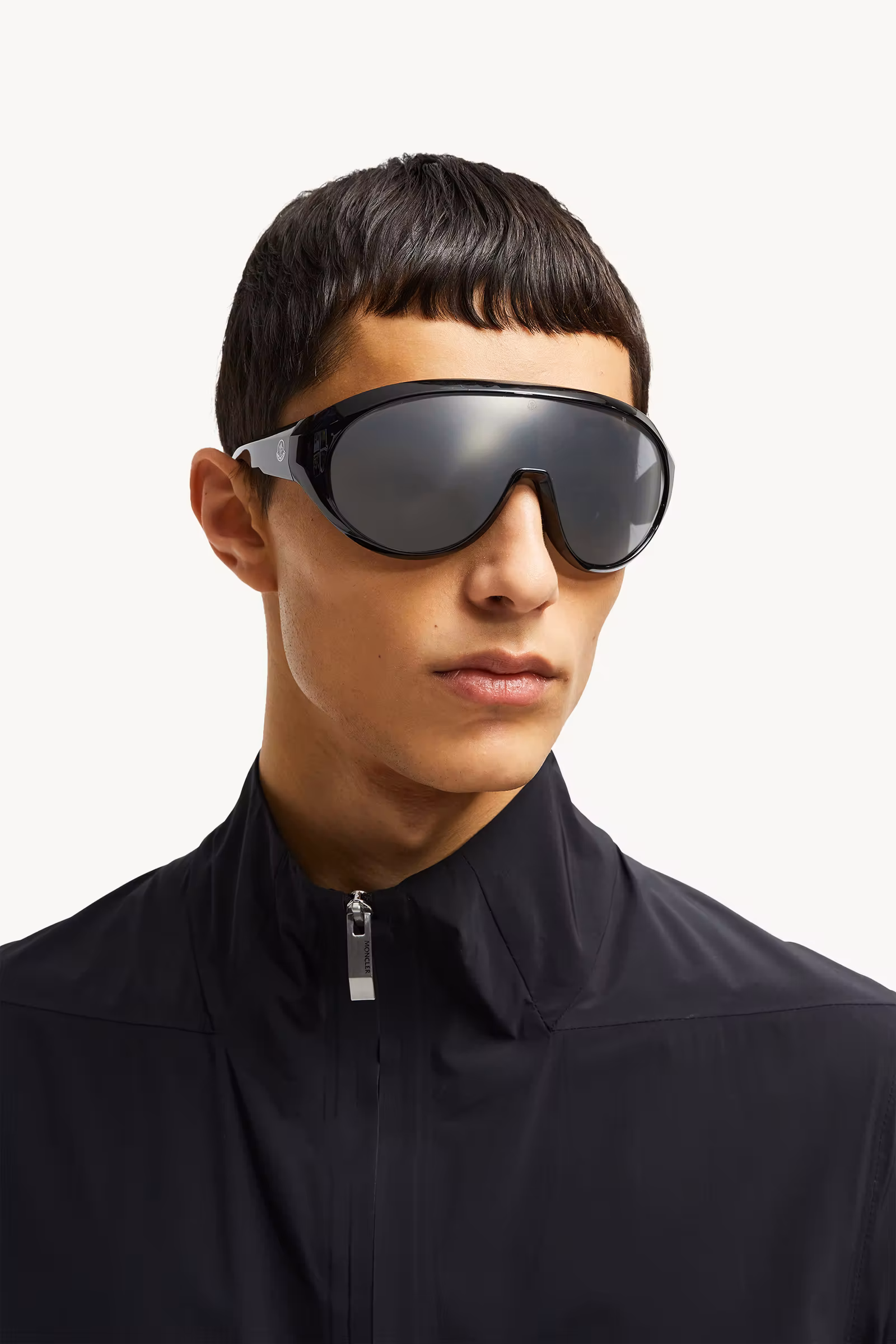 Contrast Oval Sunglasses