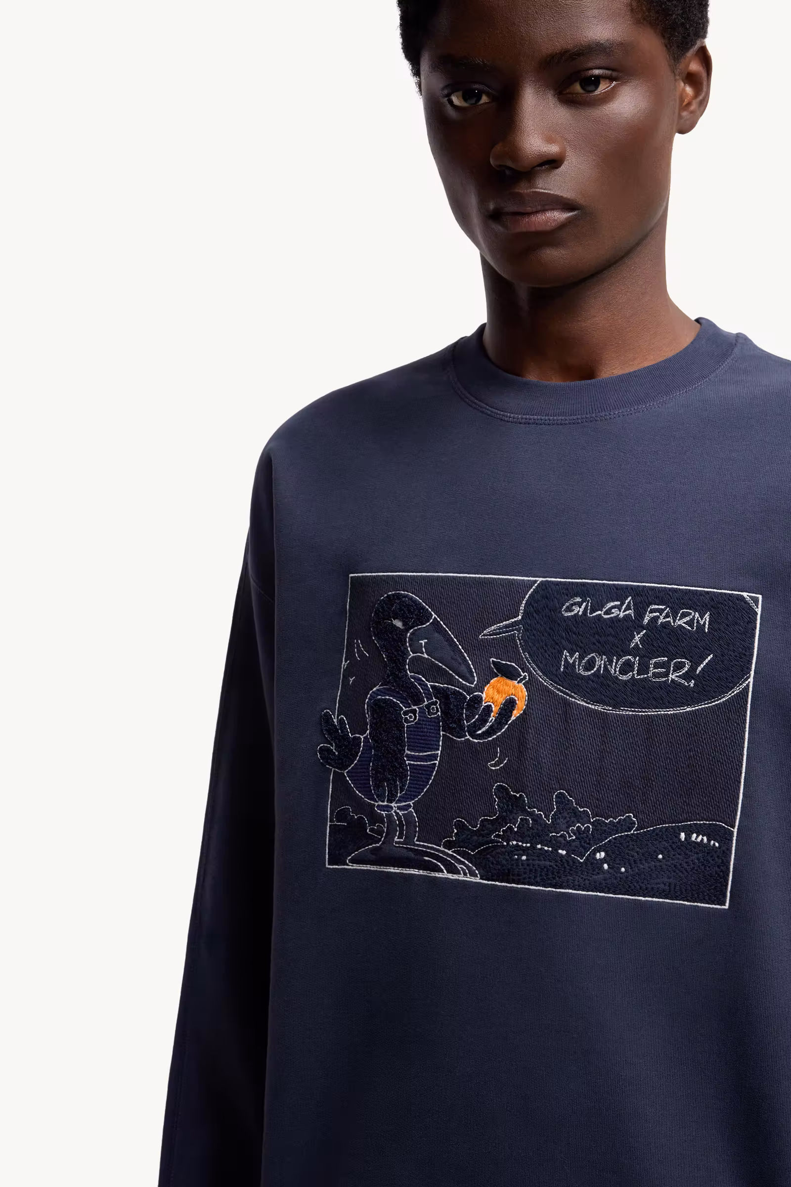 Moncler x Gilga Farm by Donald Glover Cotton Sweatshirt