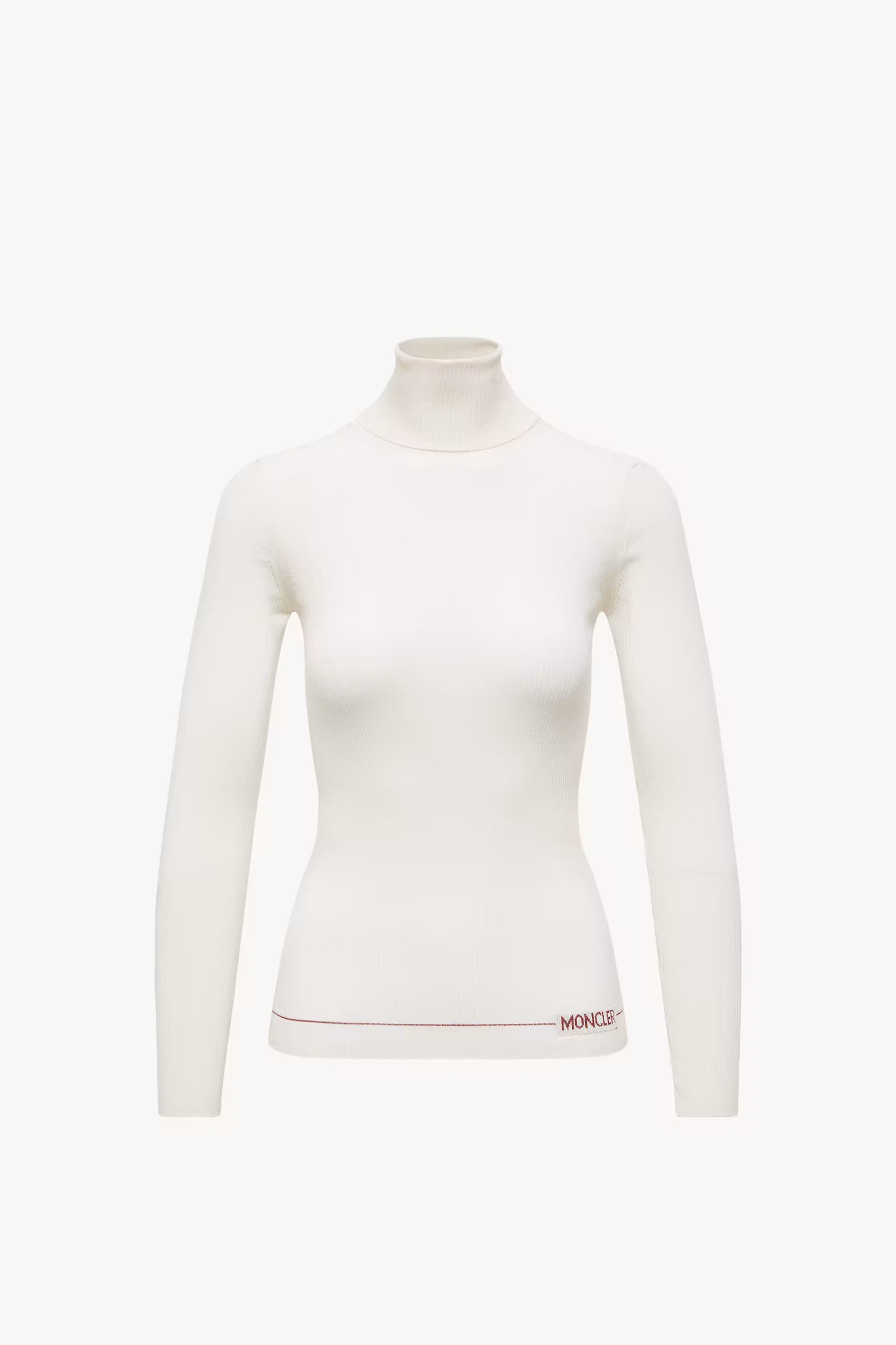 Logo Wool Turtleneck Sweater