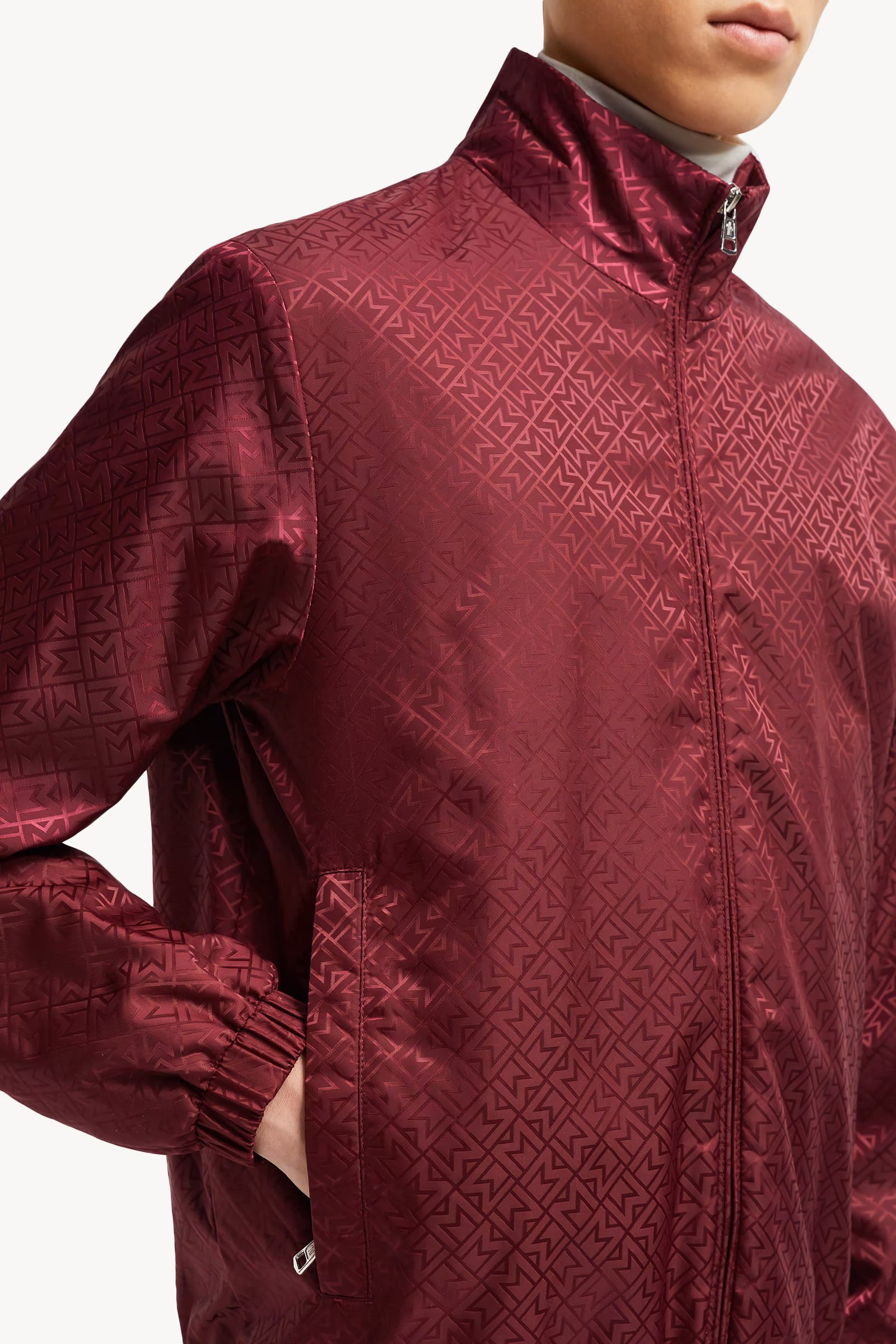 Vanoise Monogram Jacquard Windbreaker