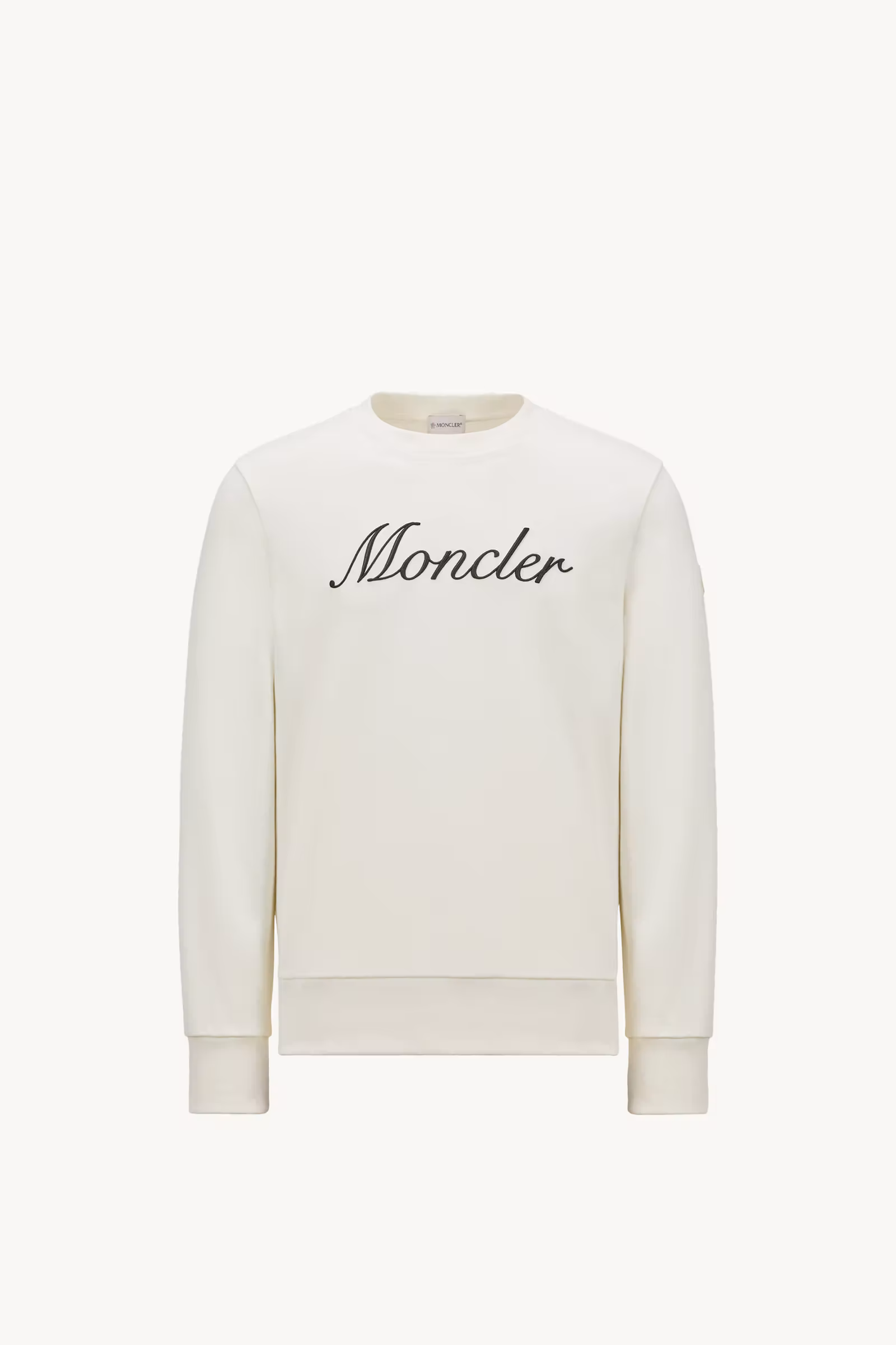 Embroidered Logo Cotton Sweatshirt