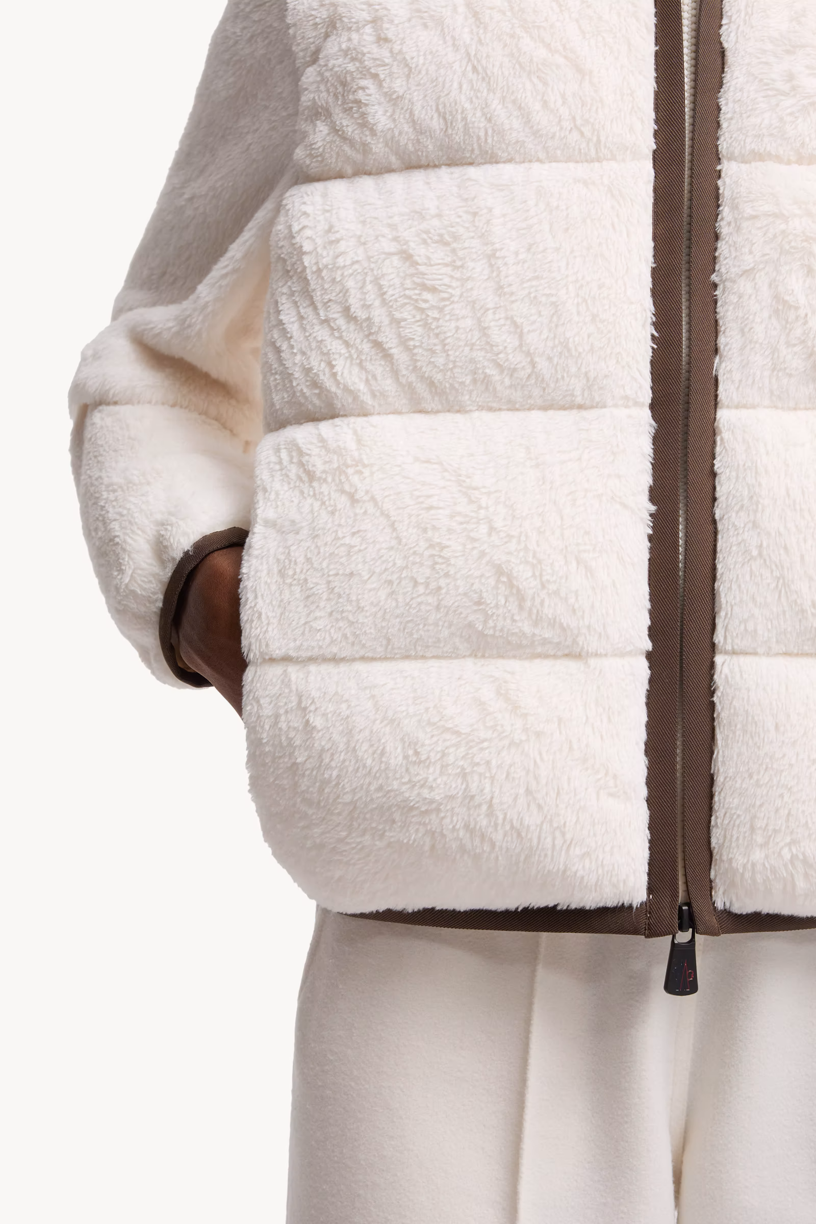 Padded Polartec® Zip-Up Hoodie