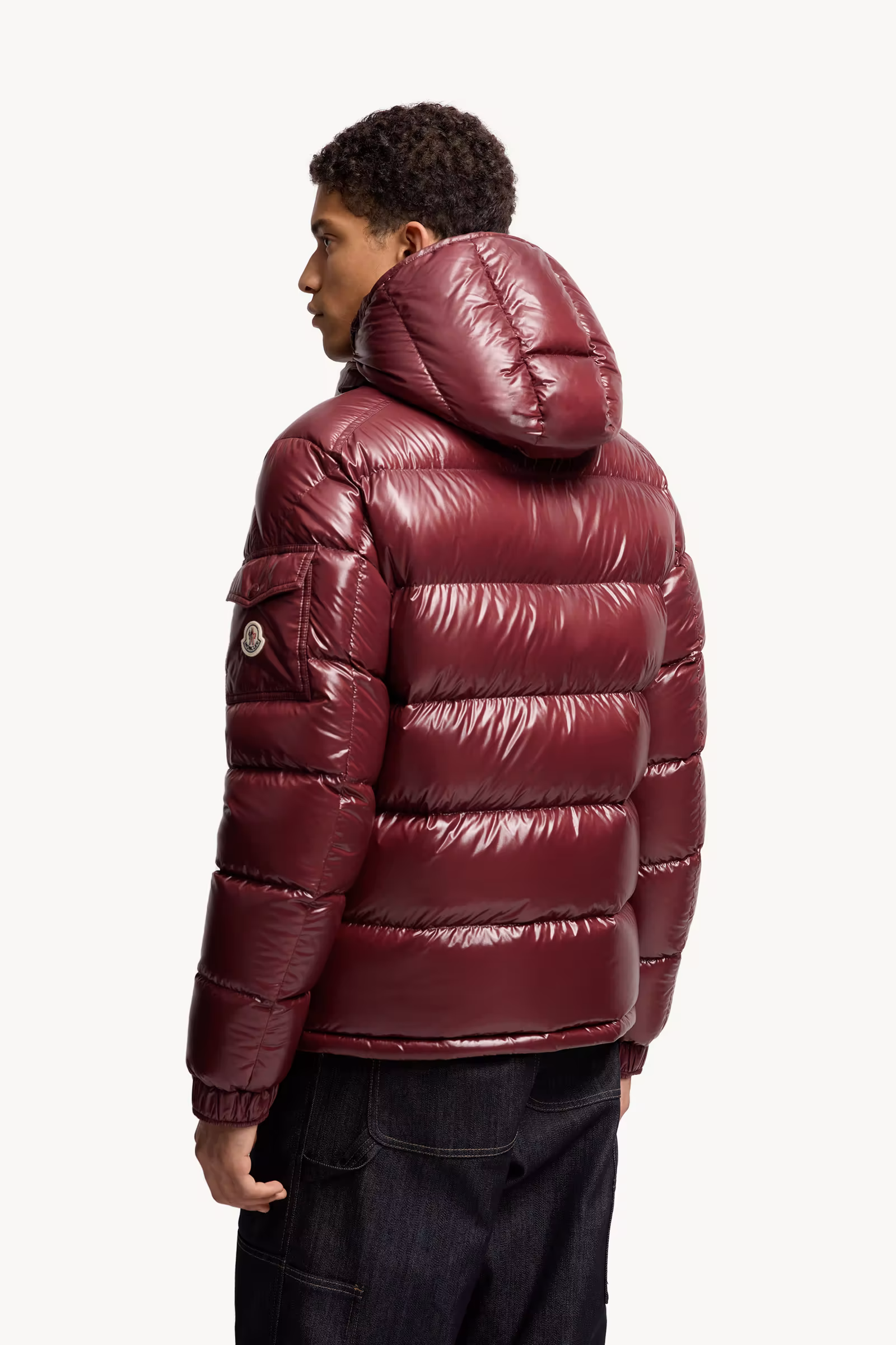 Moncler Maya Hooded Short Down Jacket