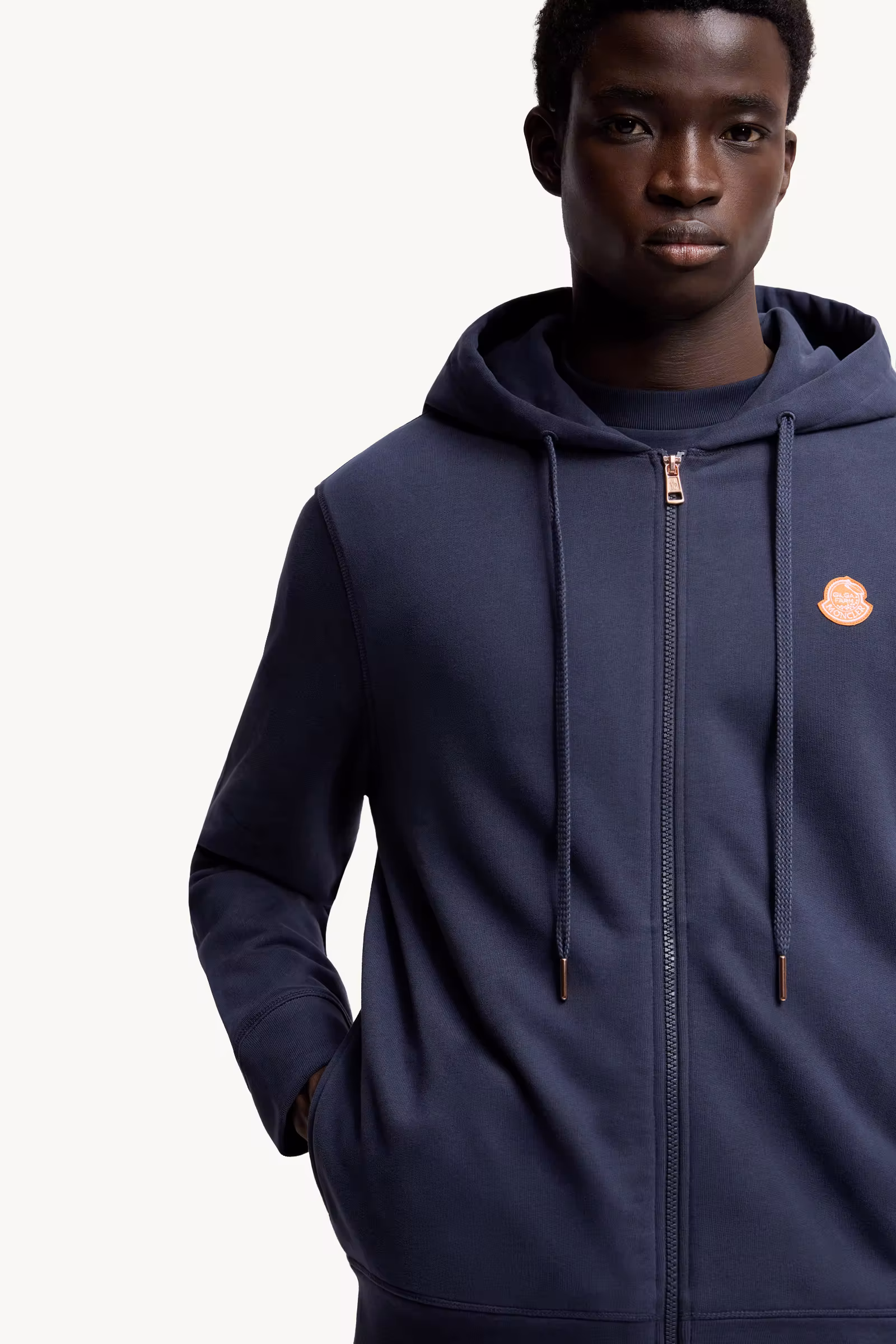 Moncler x Gilga Farm by Donald Glover Cotton Zip-Up Hoodie
