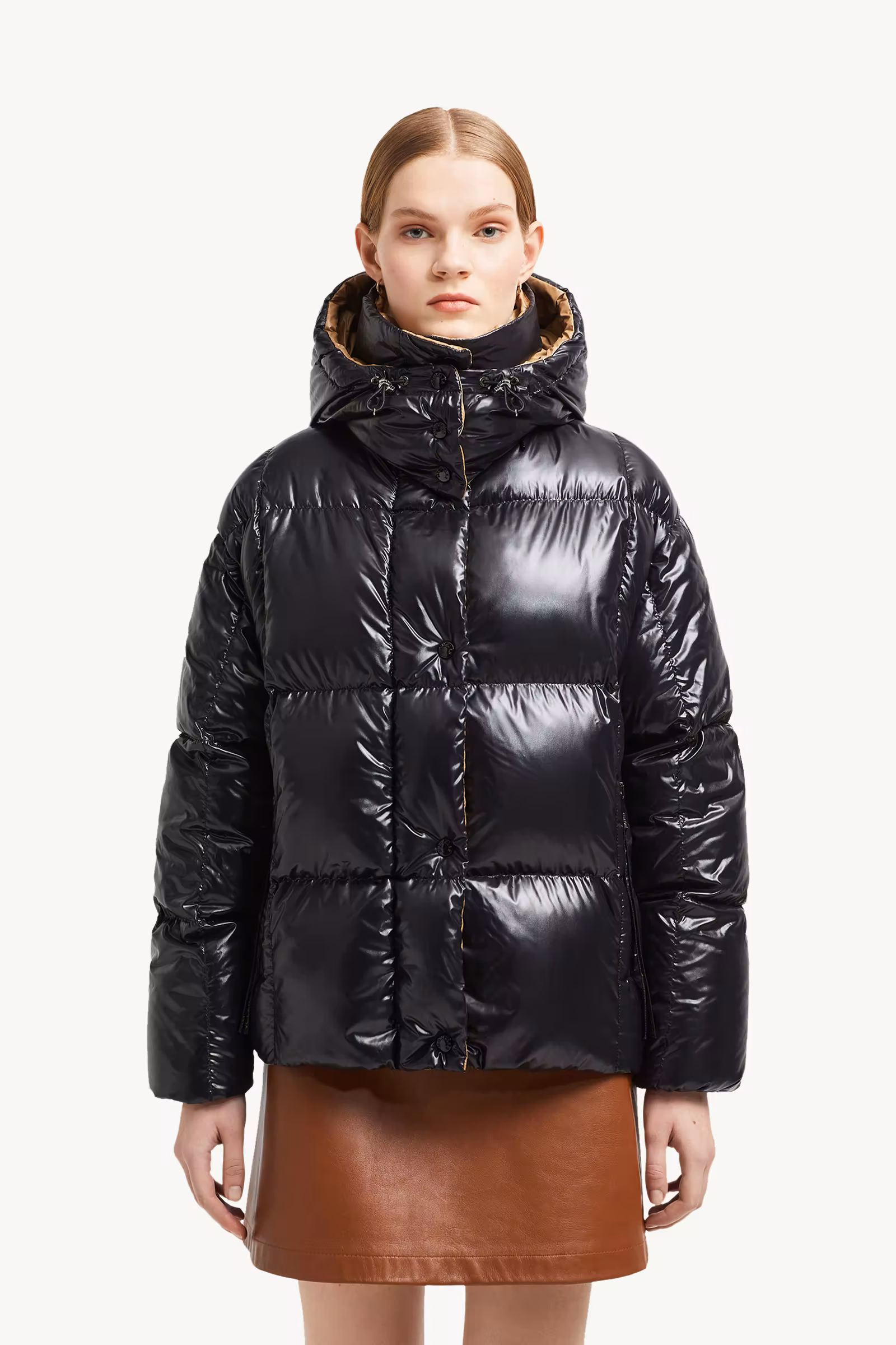 Parana Hooded Short Down Jacket