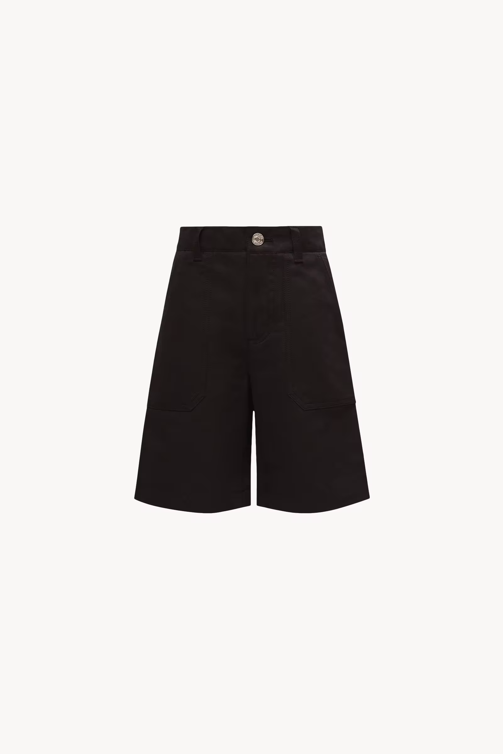 Cotton & Linen Gabardine Shorts