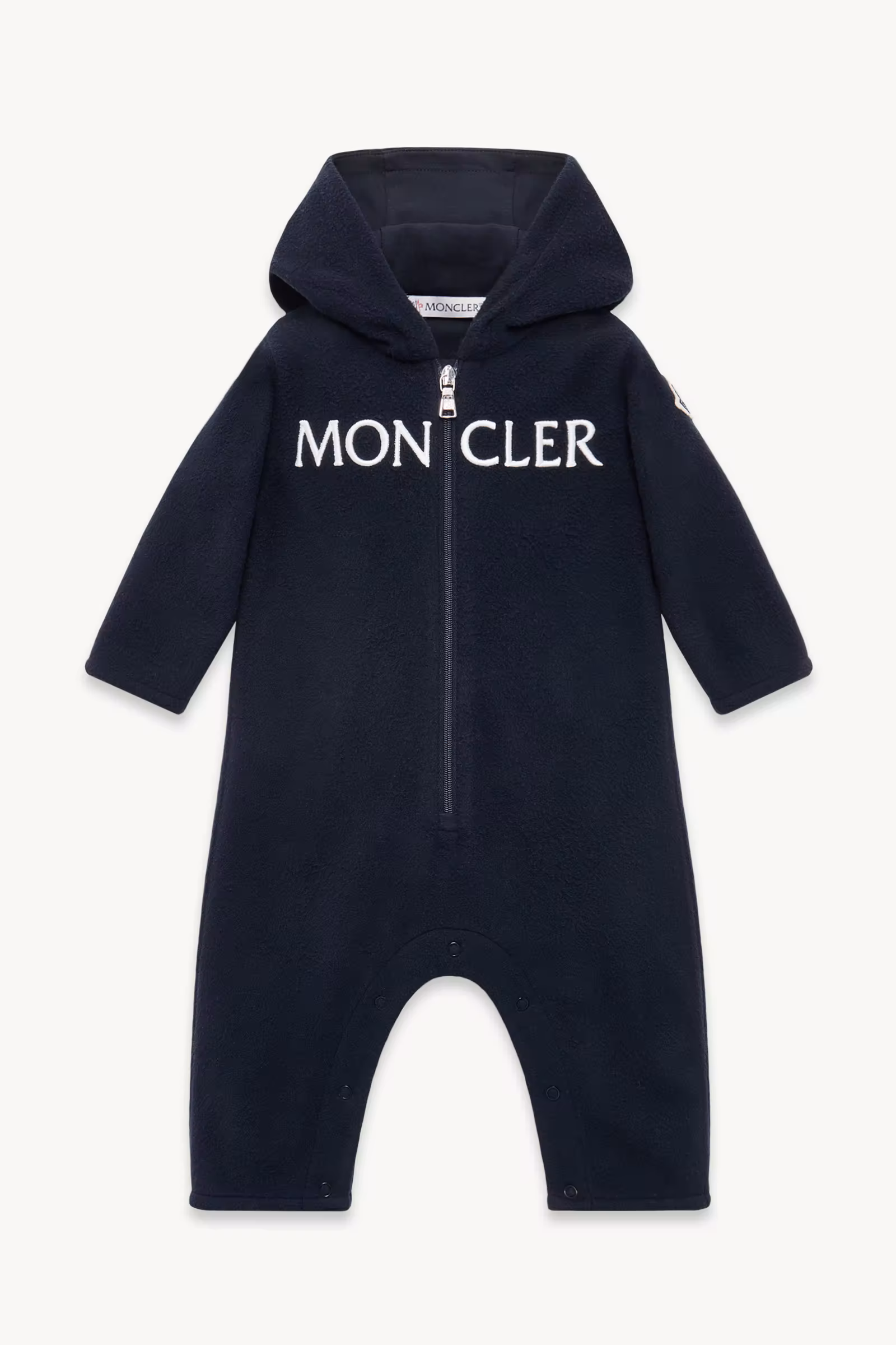 Hooded Fleece Baby Grow