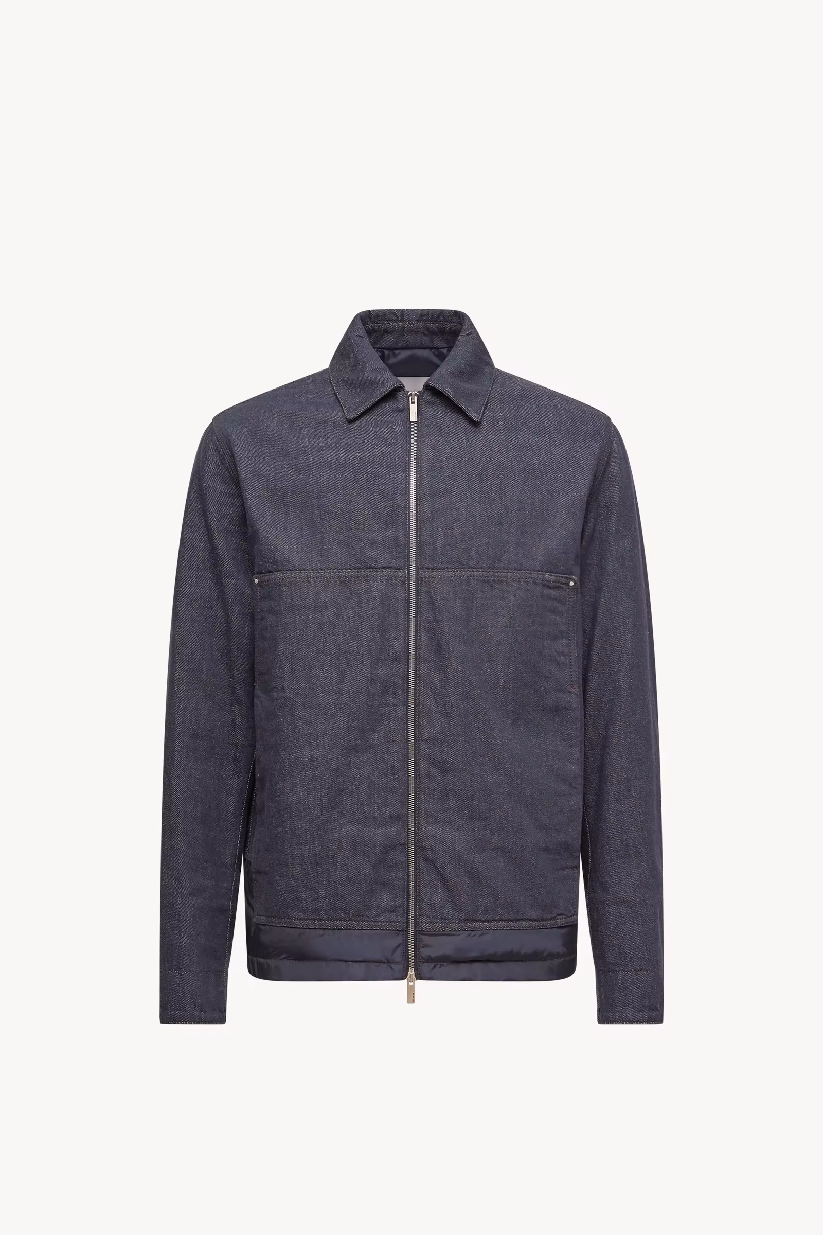 Ormoy Denim Down Shirt Jacket
