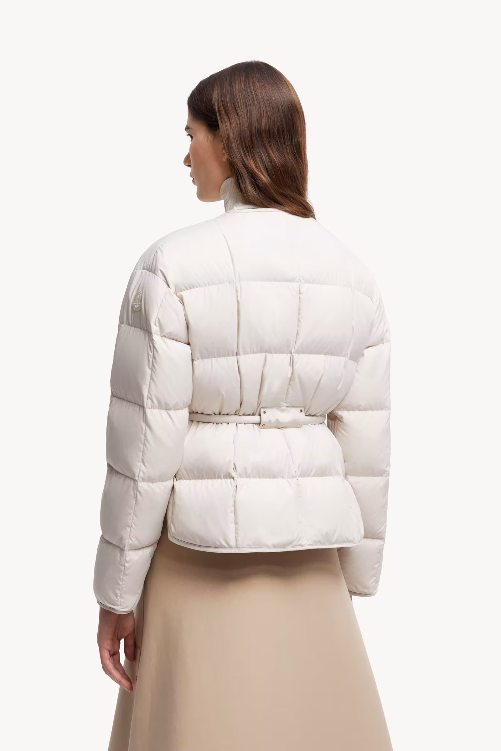 Caramagne Belted Short Down Jacket