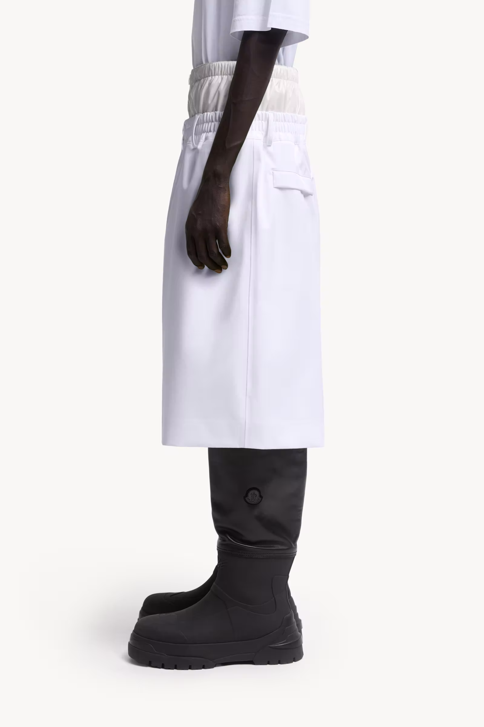 Moncler x A$AP Rocky Logo Print Shorts