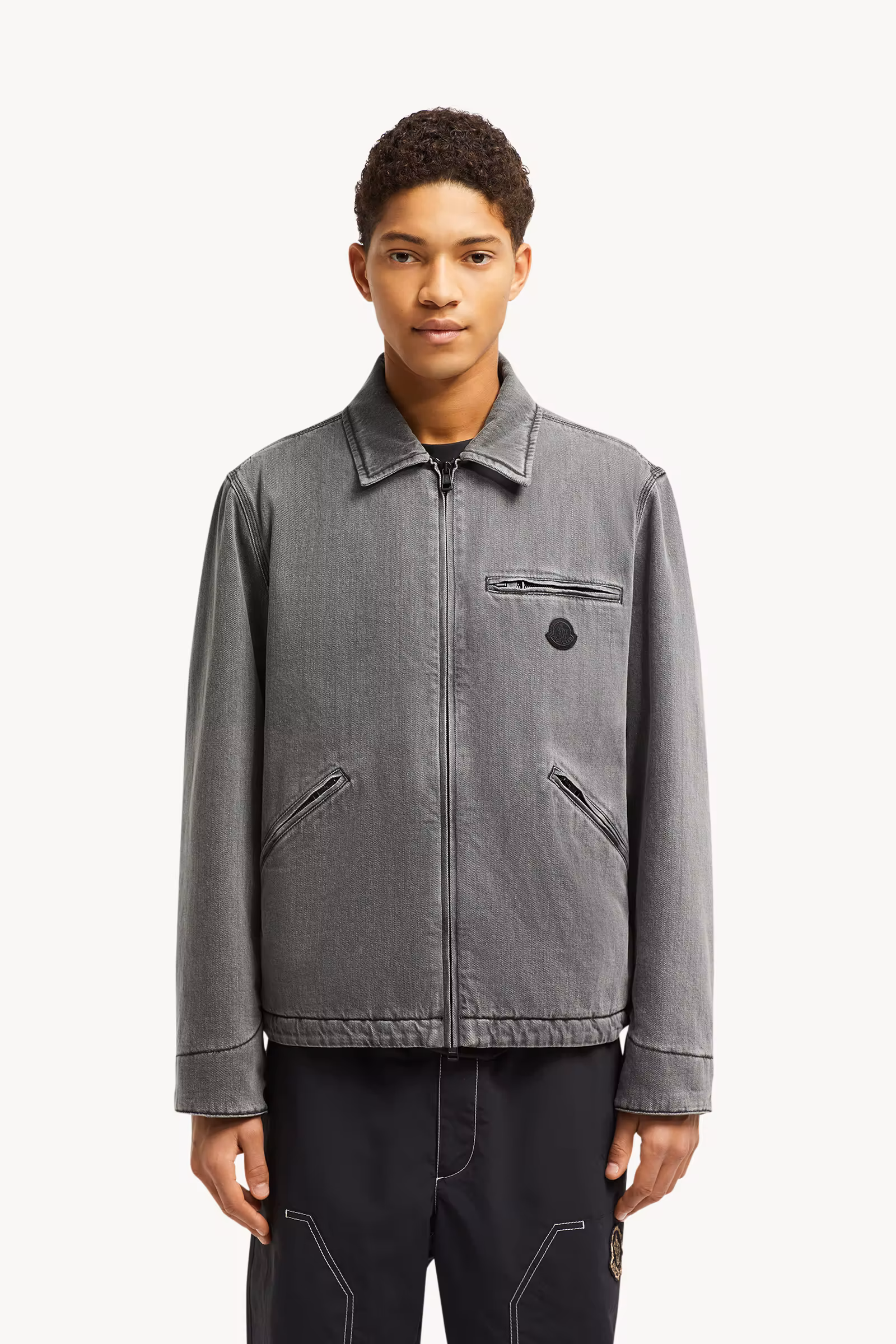 Acate Padded Denim Shirt Jacket