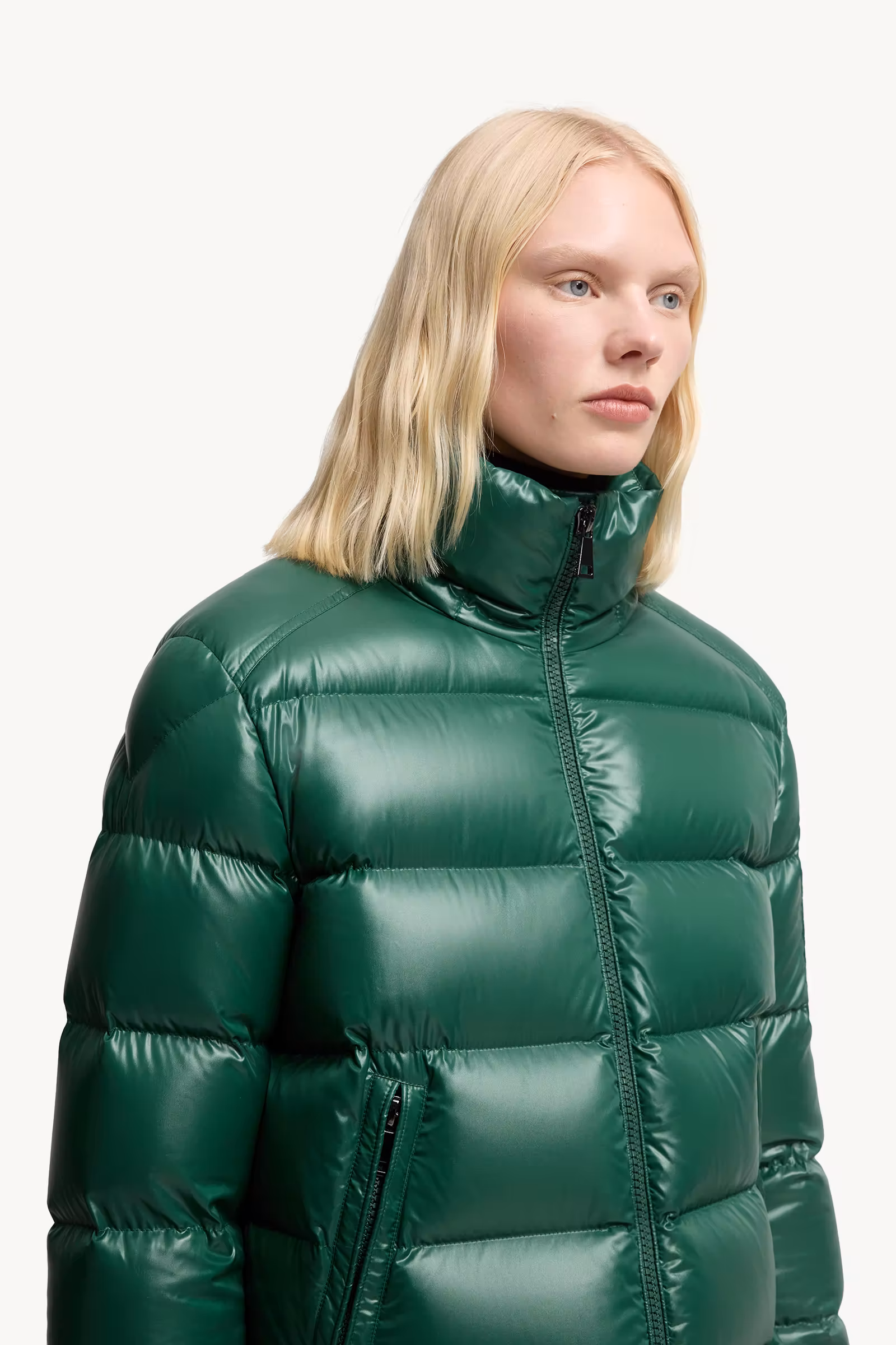 Maire Hooded Short Down Jacket