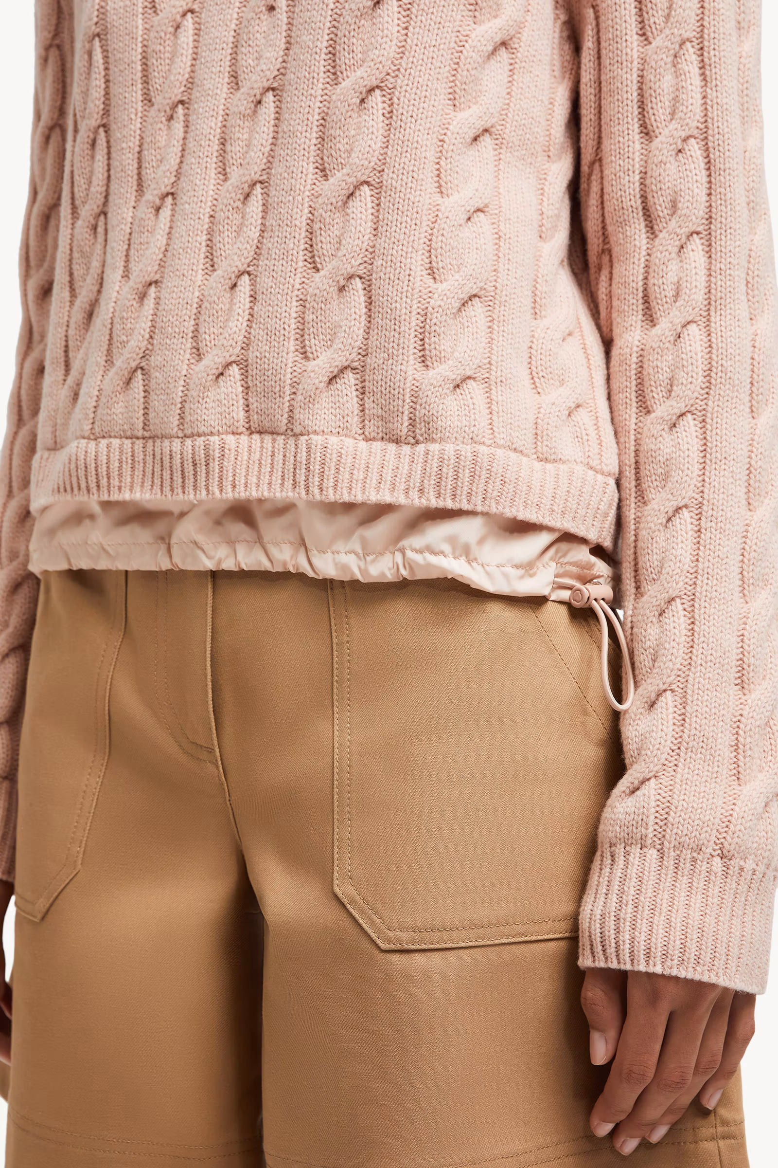 Wool & Cashmere Cable Knit Sweater