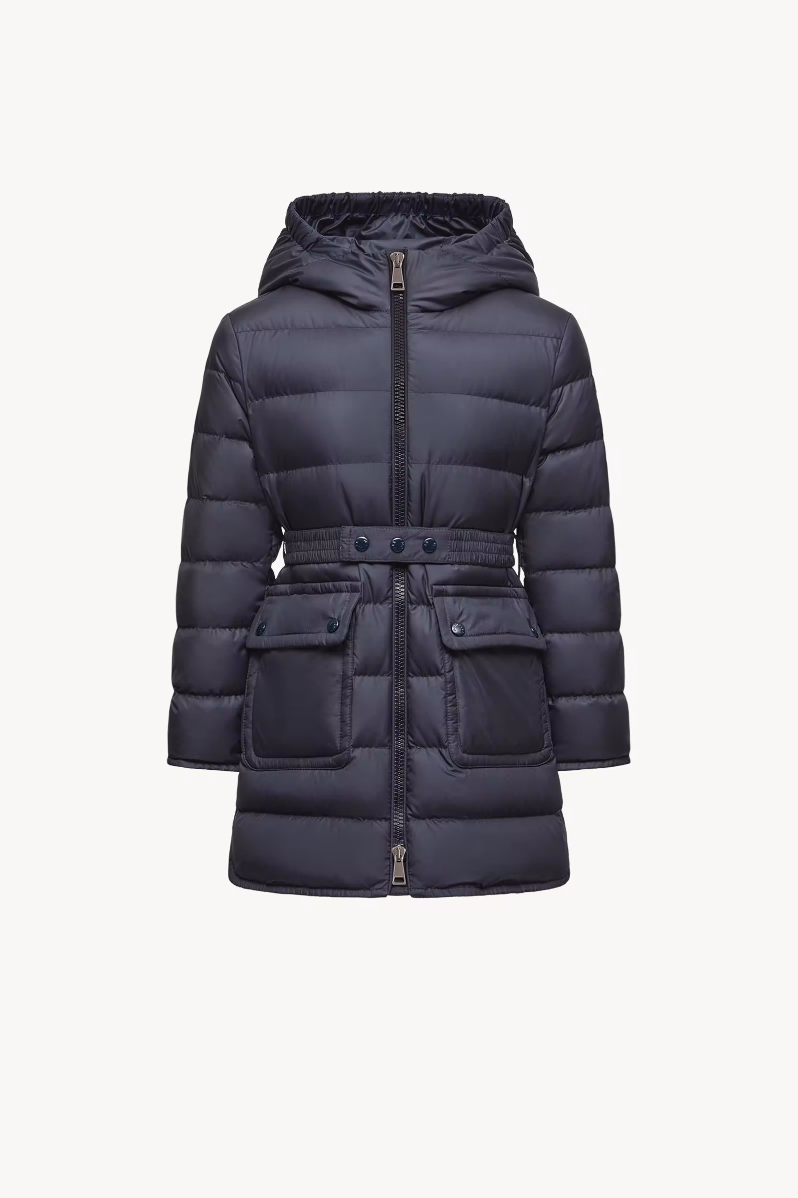 Pasenza Belted Hooded Down Jacket
