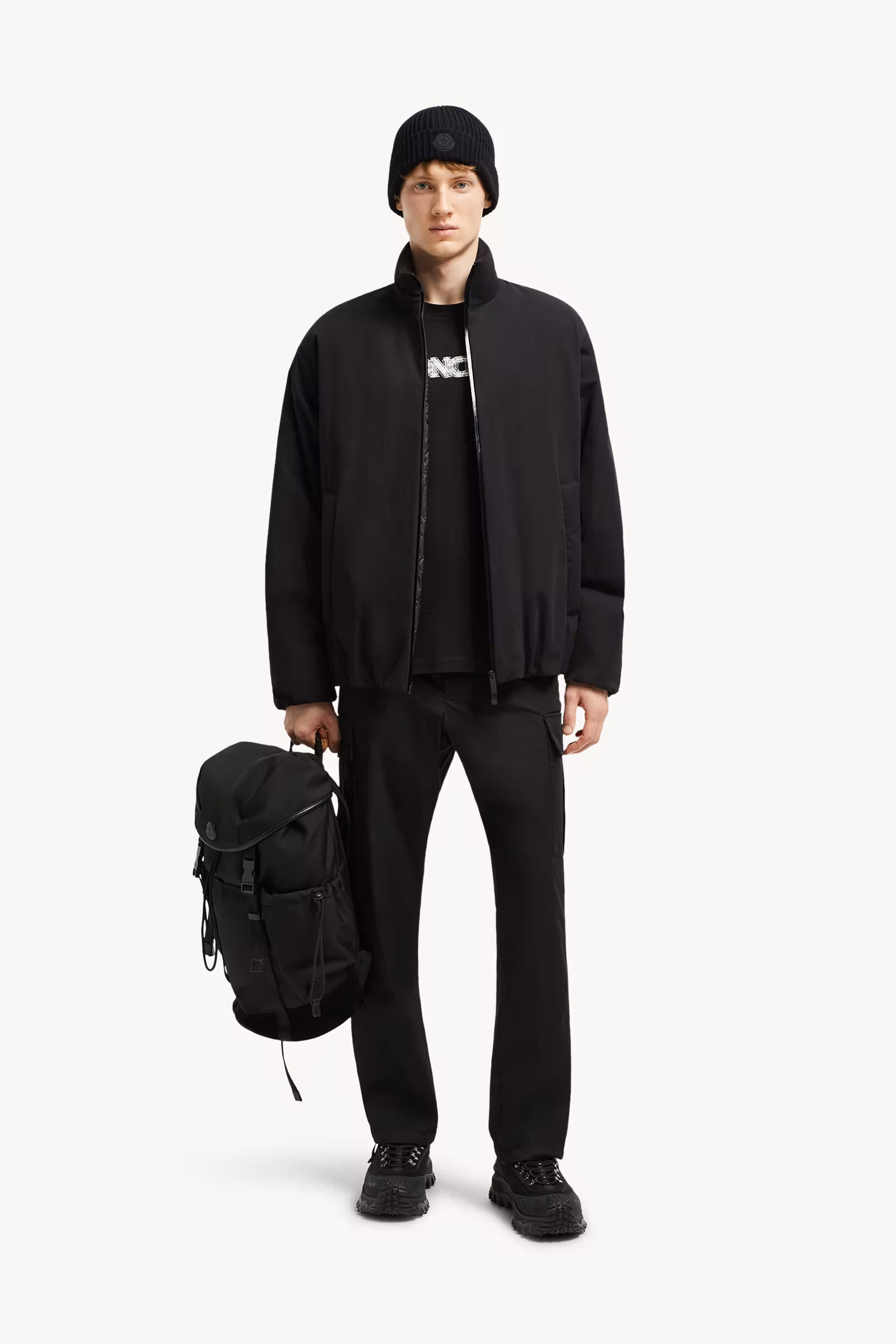 Cotton Gabardine Cargo Pants