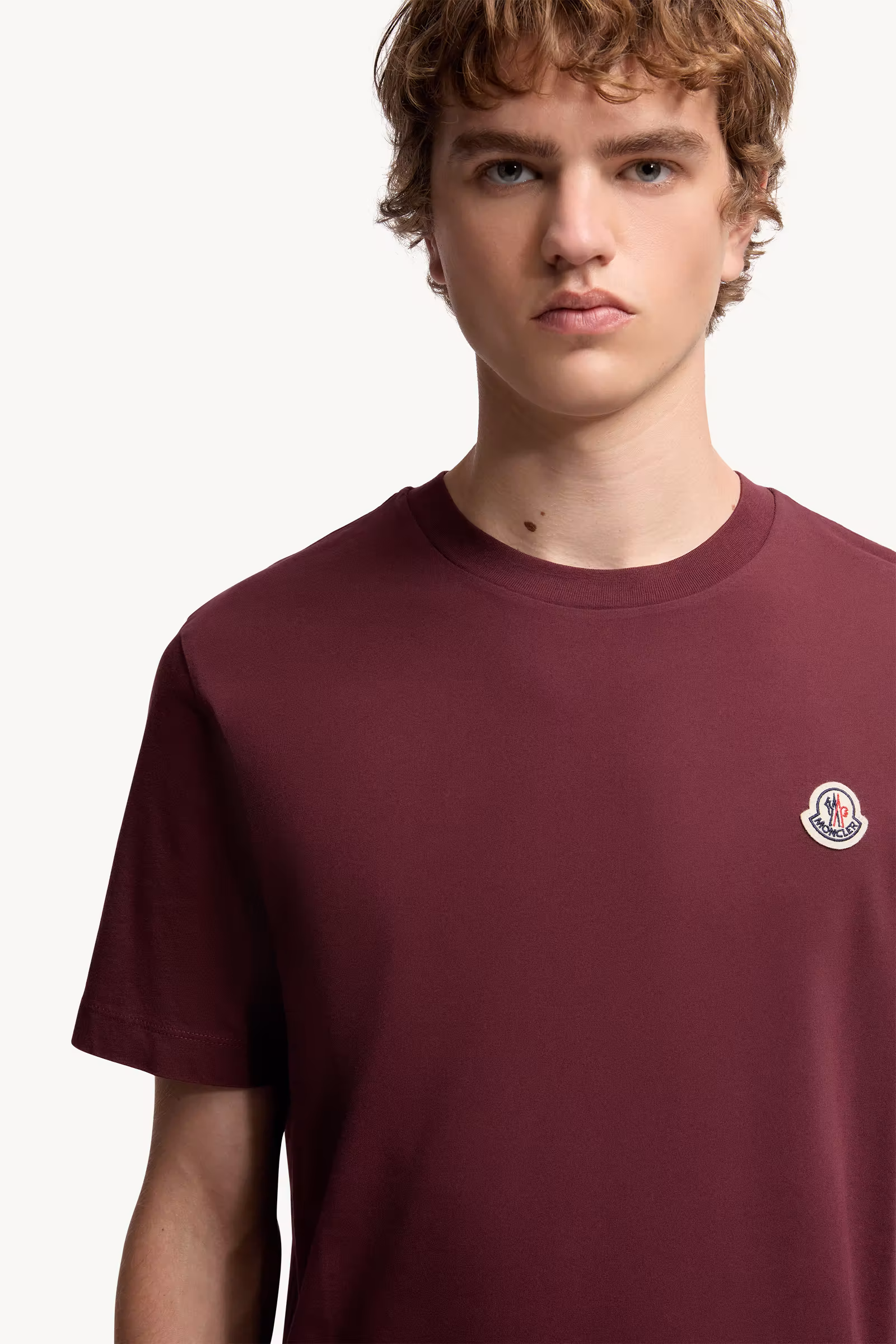 Logo Patch Cotton T-Shirt (Pack of Three)