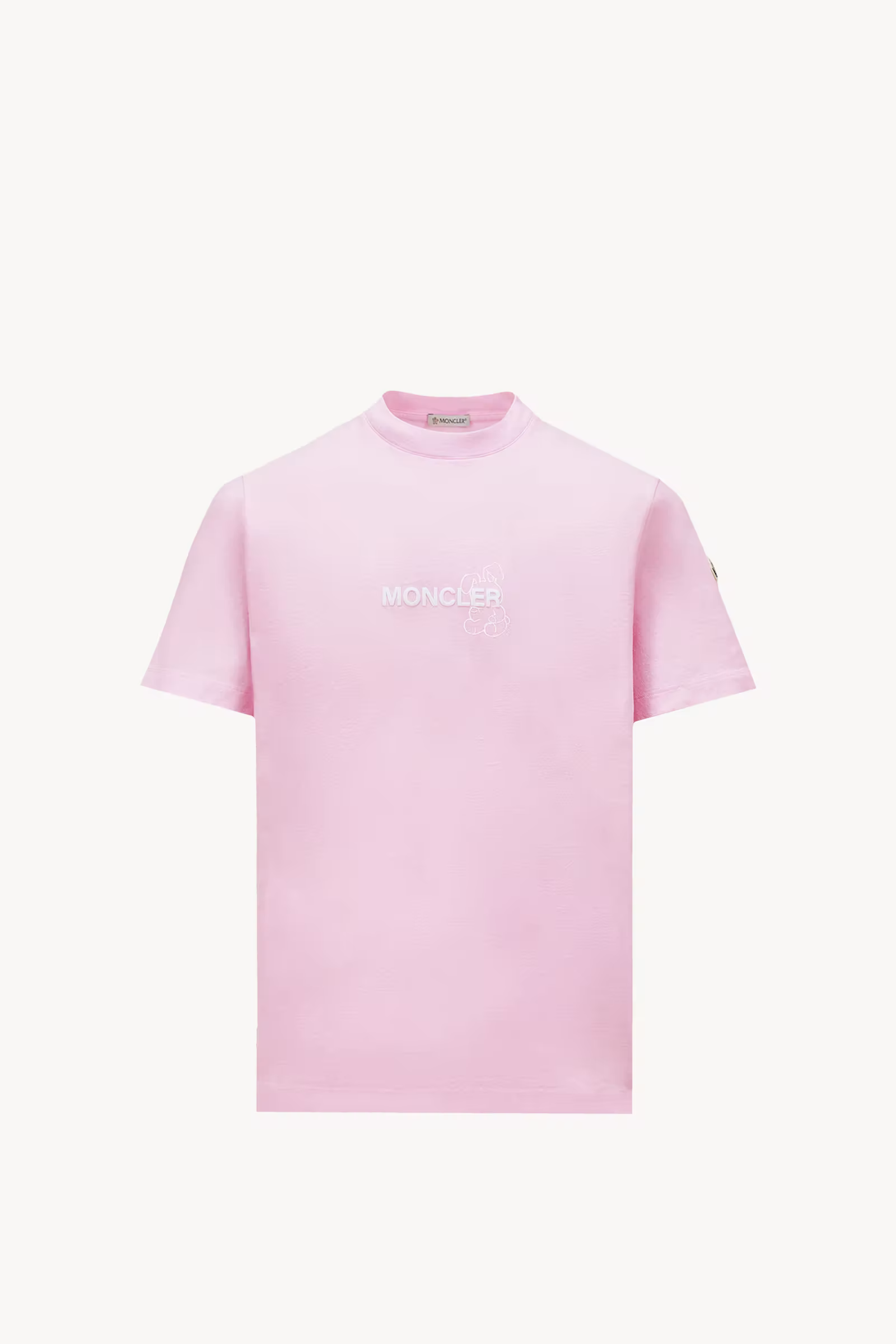 Moncler x FRGMT Cartoon Logo Cotton T-Shirt