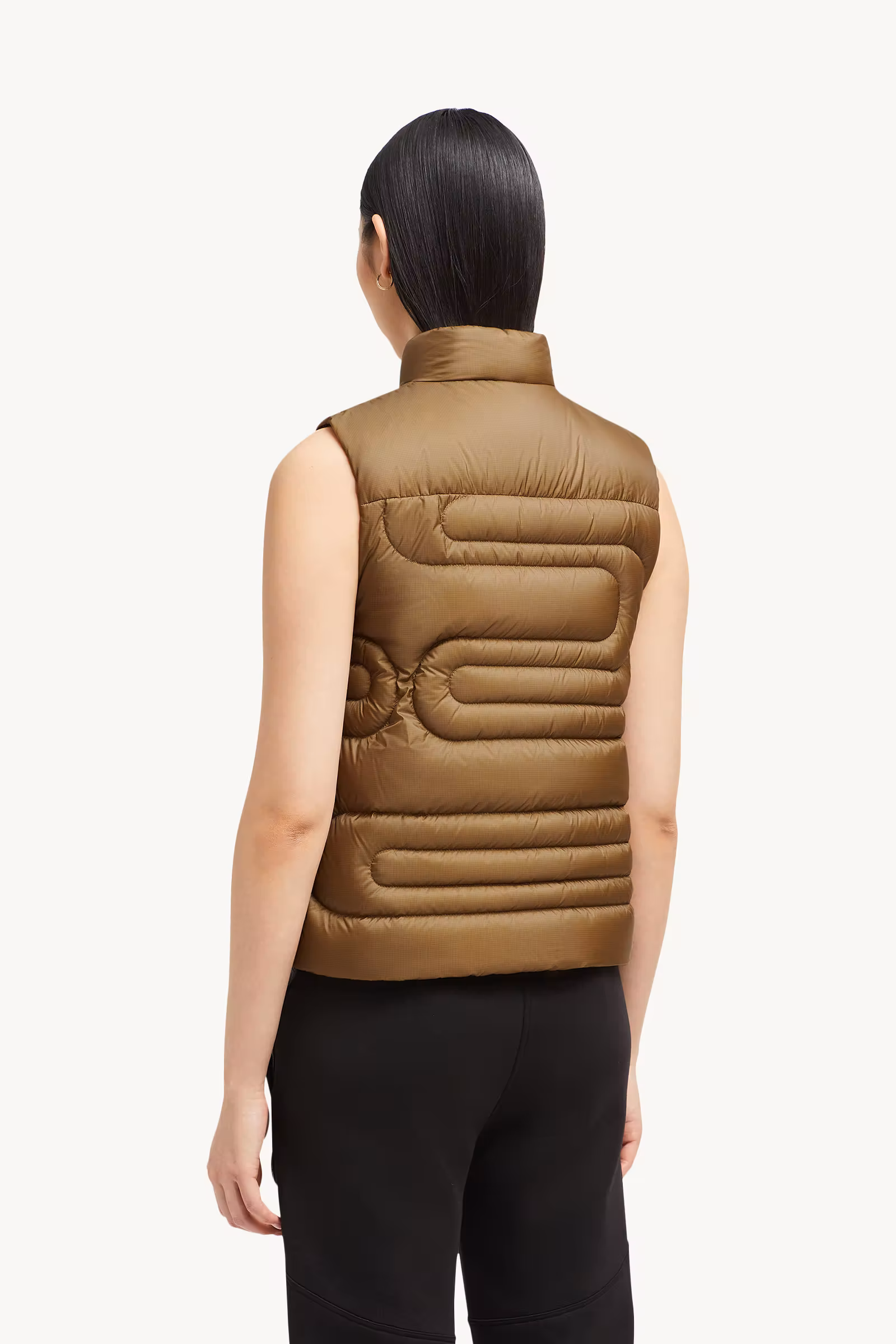 Xihu Snake-Quilted Down Vest