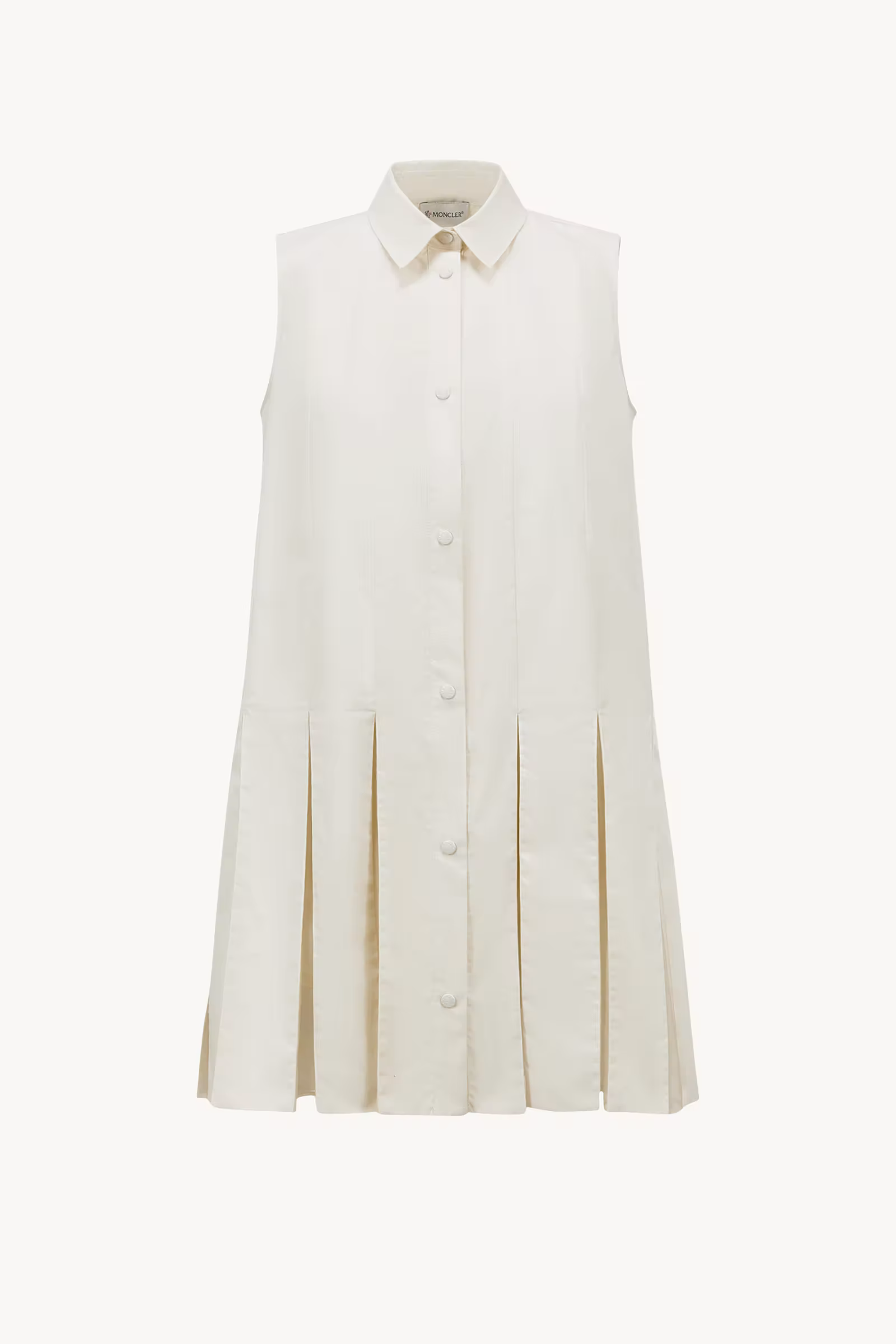 Cotton & Silk Mini Shirt Dress