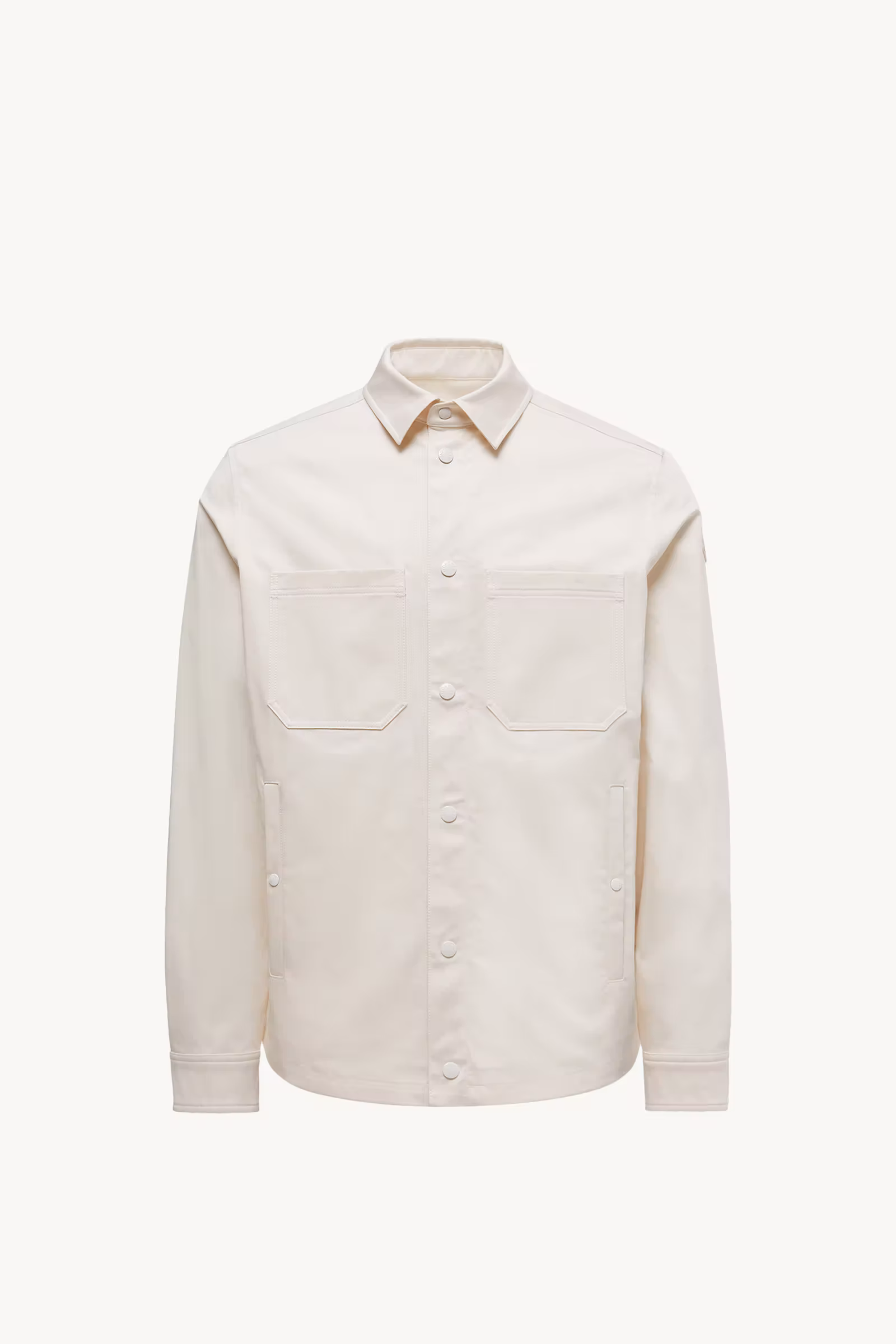 Cotton Gabardine Shirt Jacket