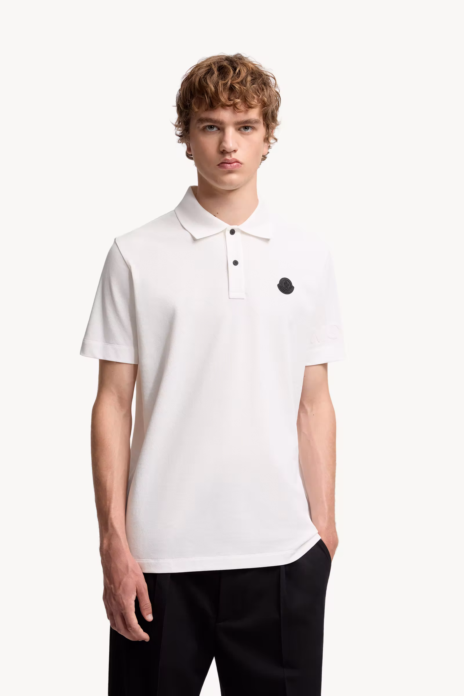 Logo Cotton Piquet Polo Shirt