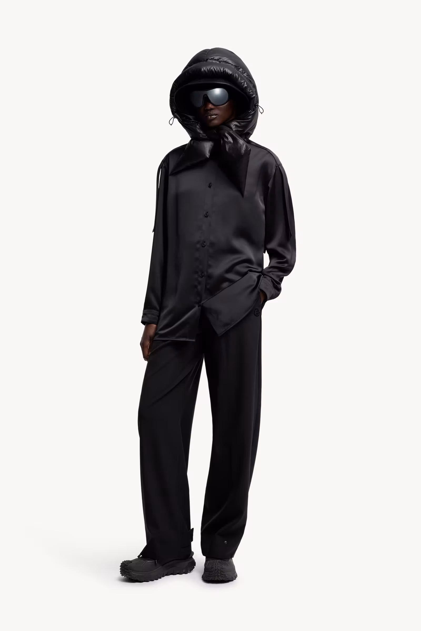 Moncler x EE72 by Edward Enninful Satin Shirt