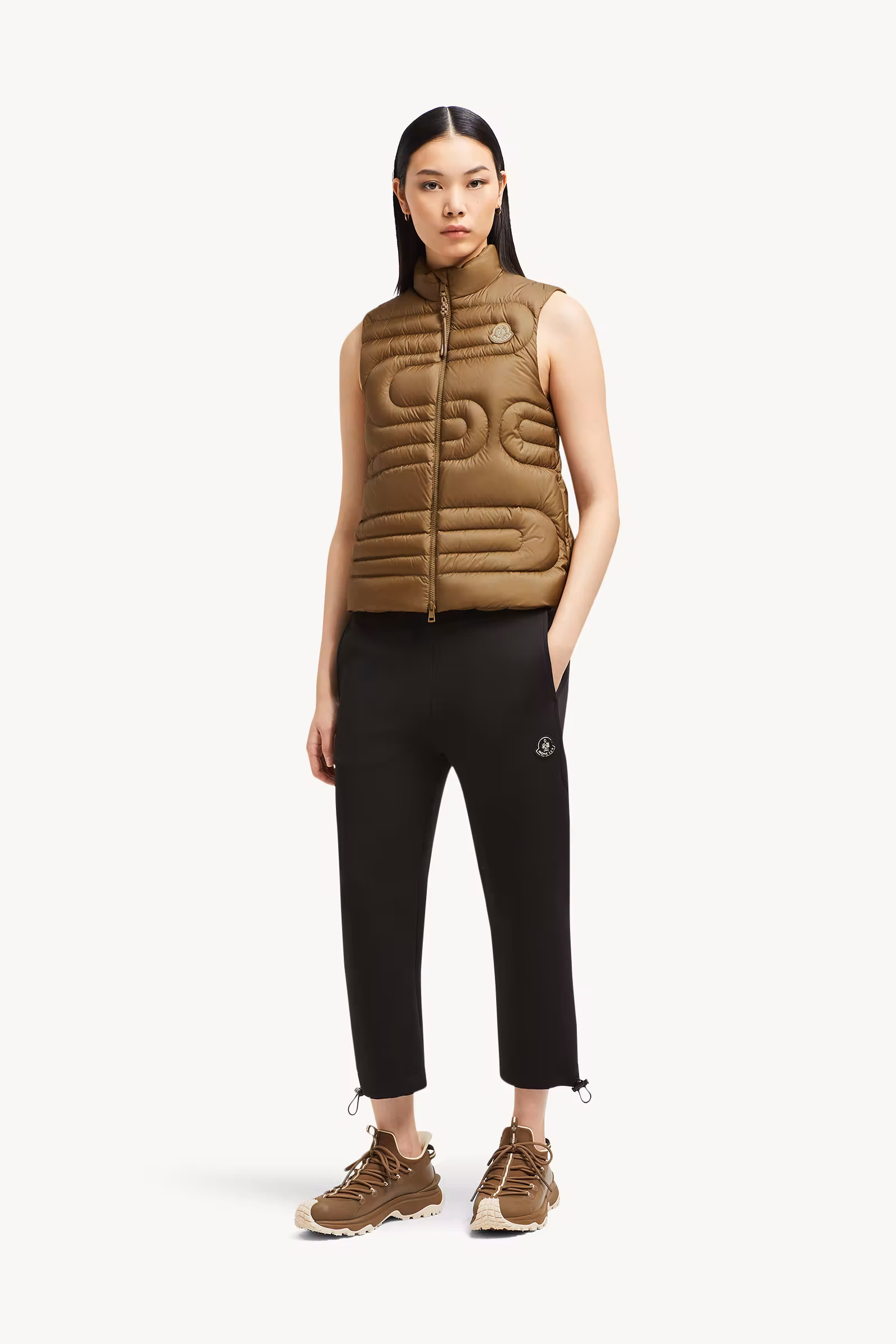 Xihu Snake-Quilted Down Vest