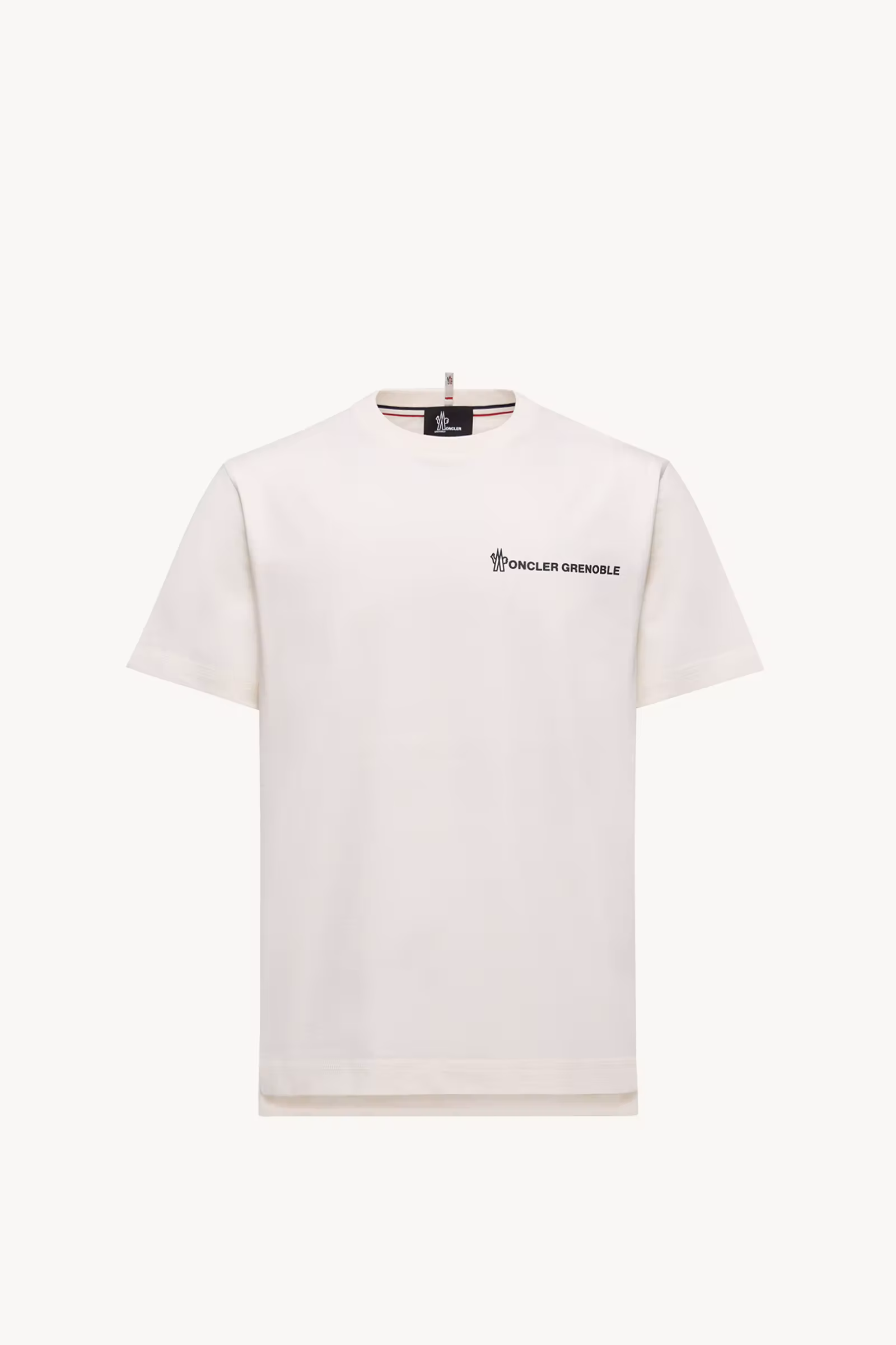 Embossed Logo Cotton T-Shirt