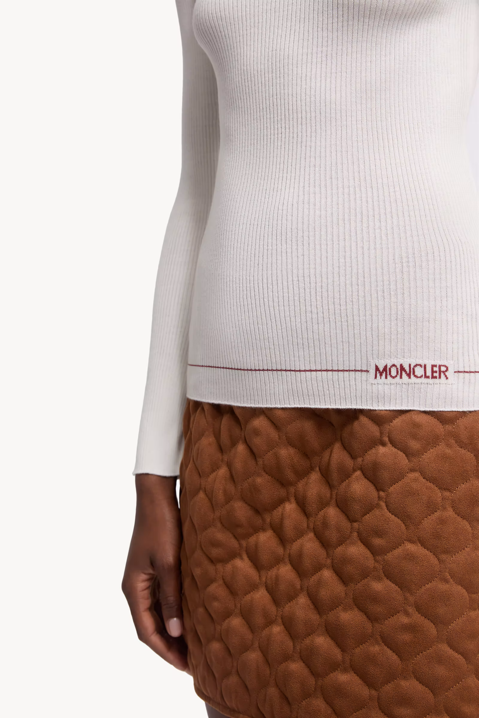 Logo Wool Turtleneck Sweater