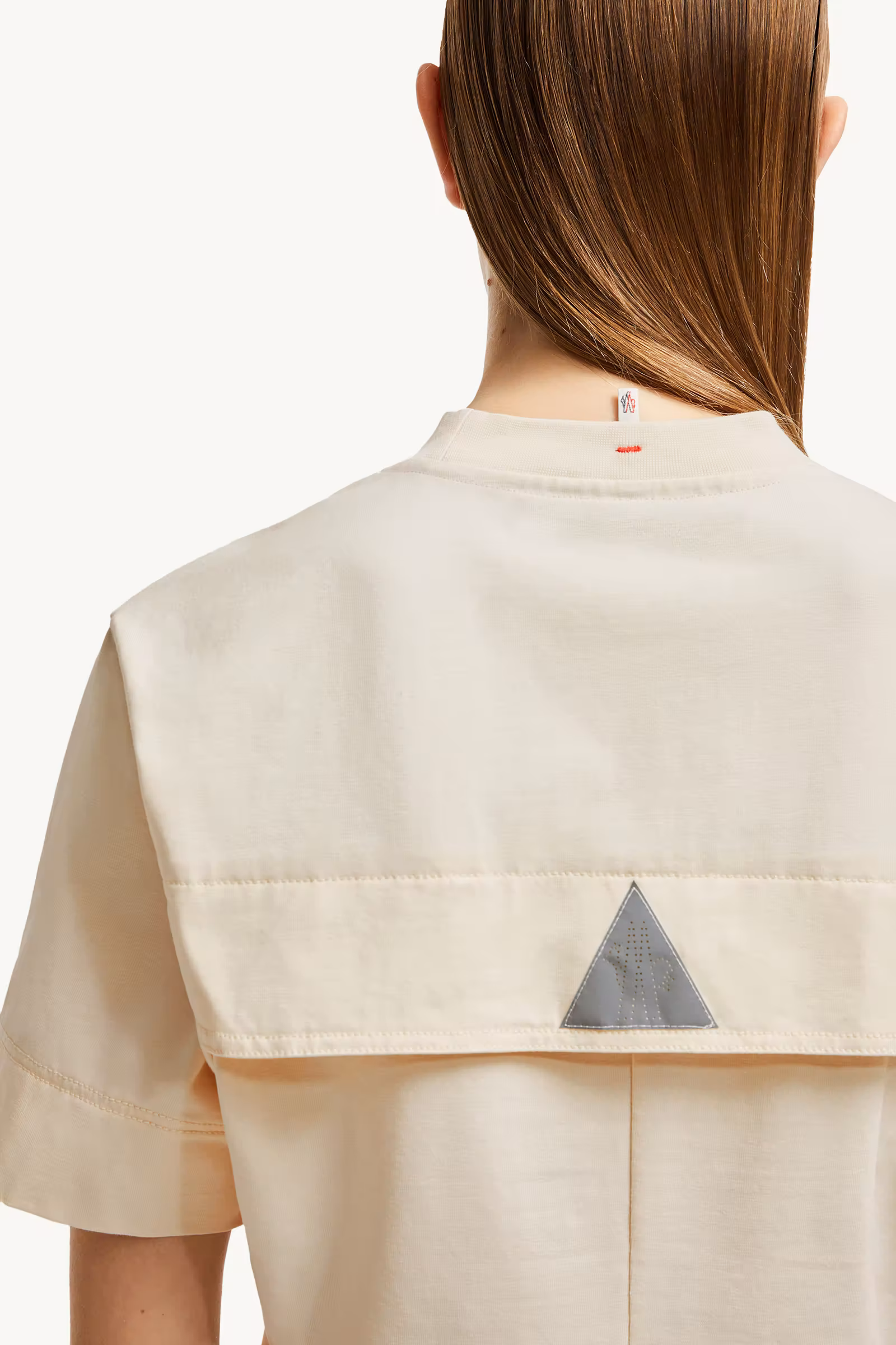 Logo Patch Cotton T-Shirt