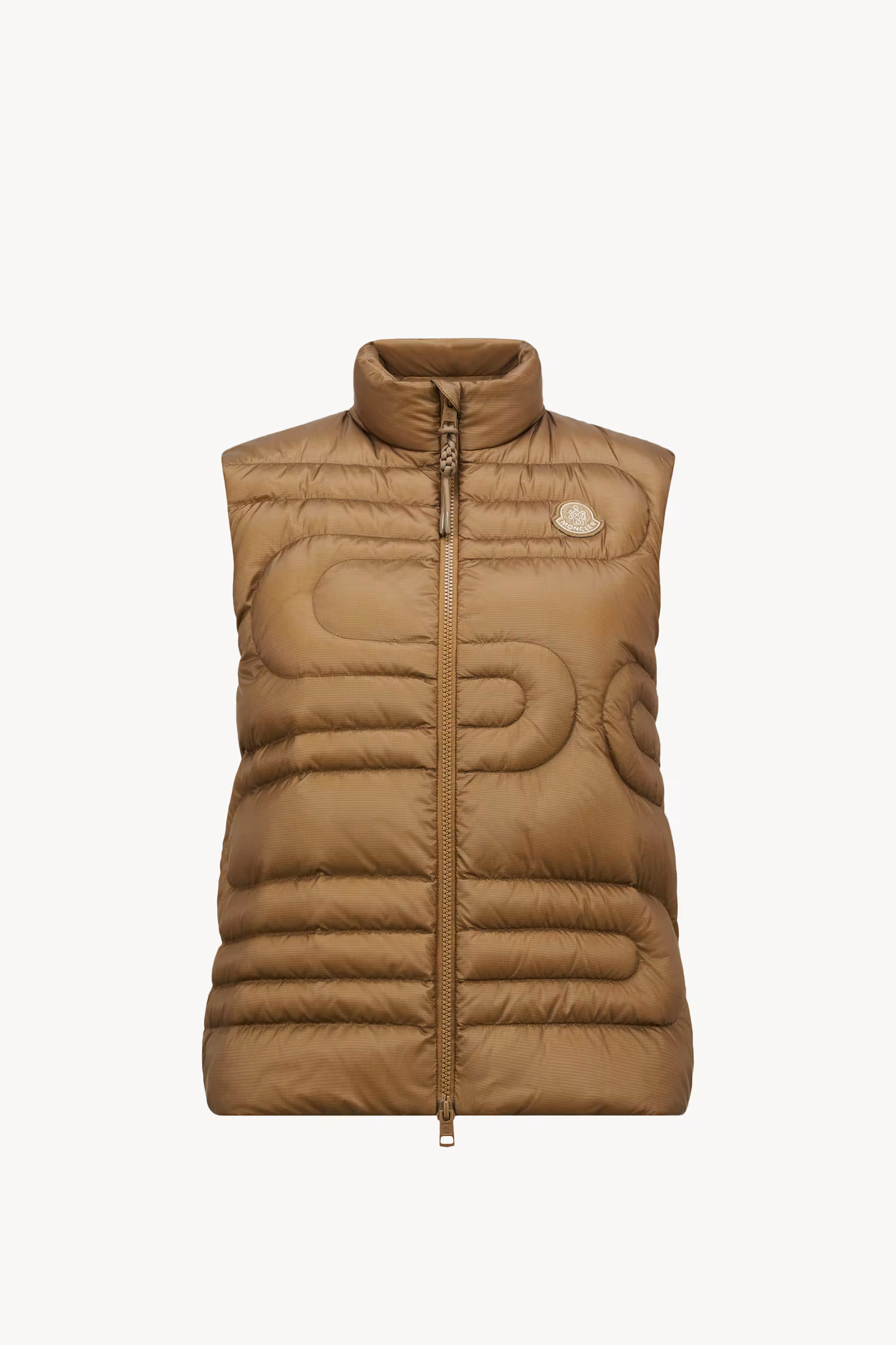 Xihu Snake-Quilted Down Vest