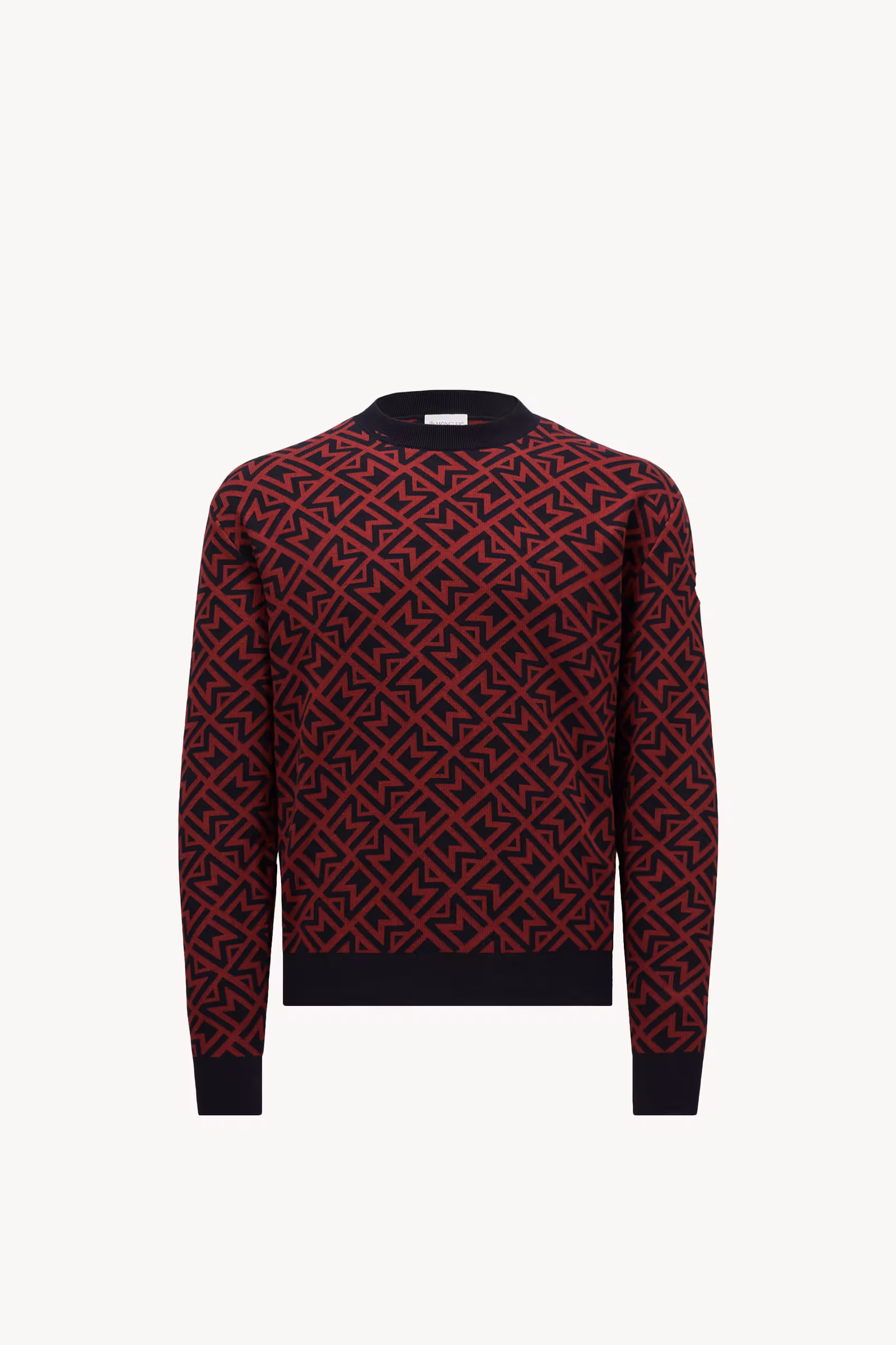 Monogram Cotton Jacquard Sweater