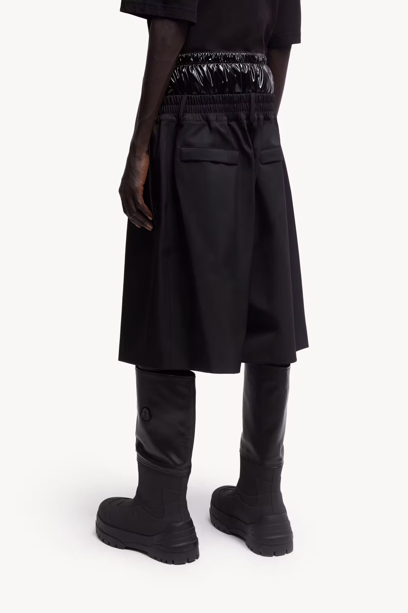 Moncler x A$AP Rocky Logo Print Shorts