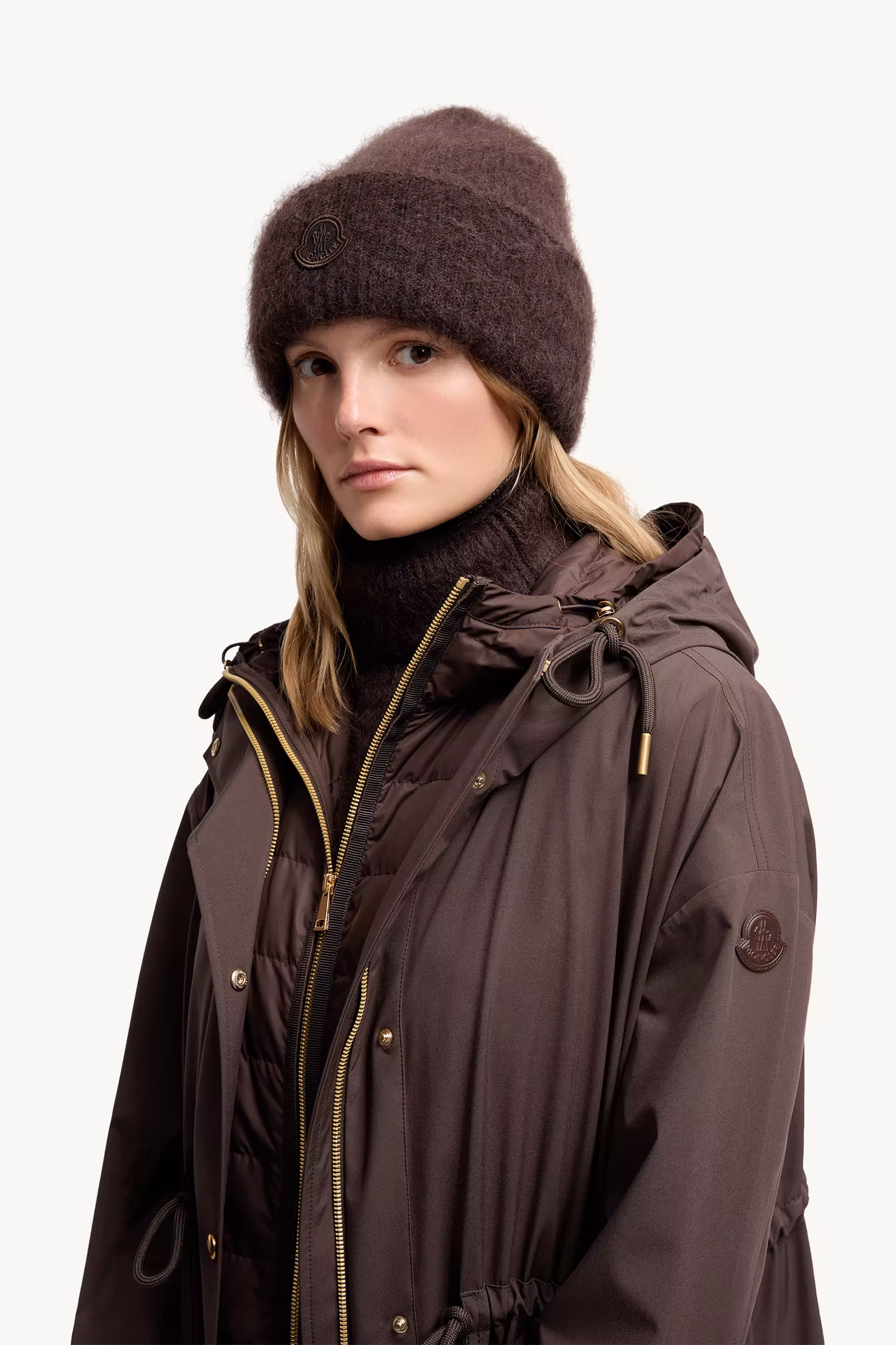 Mohair & Wool Blend Beanie