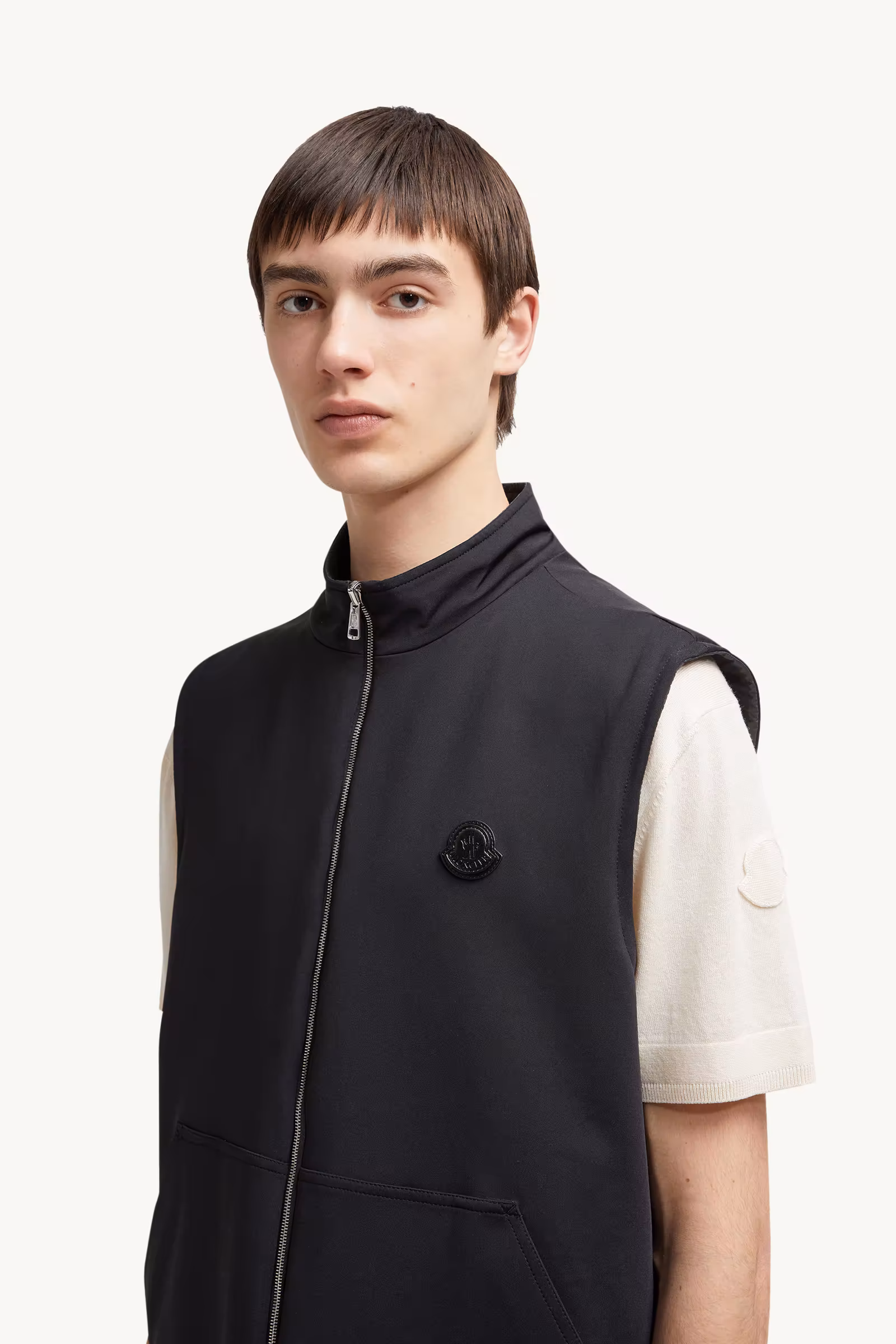 Reversible Padded Cotton Vest