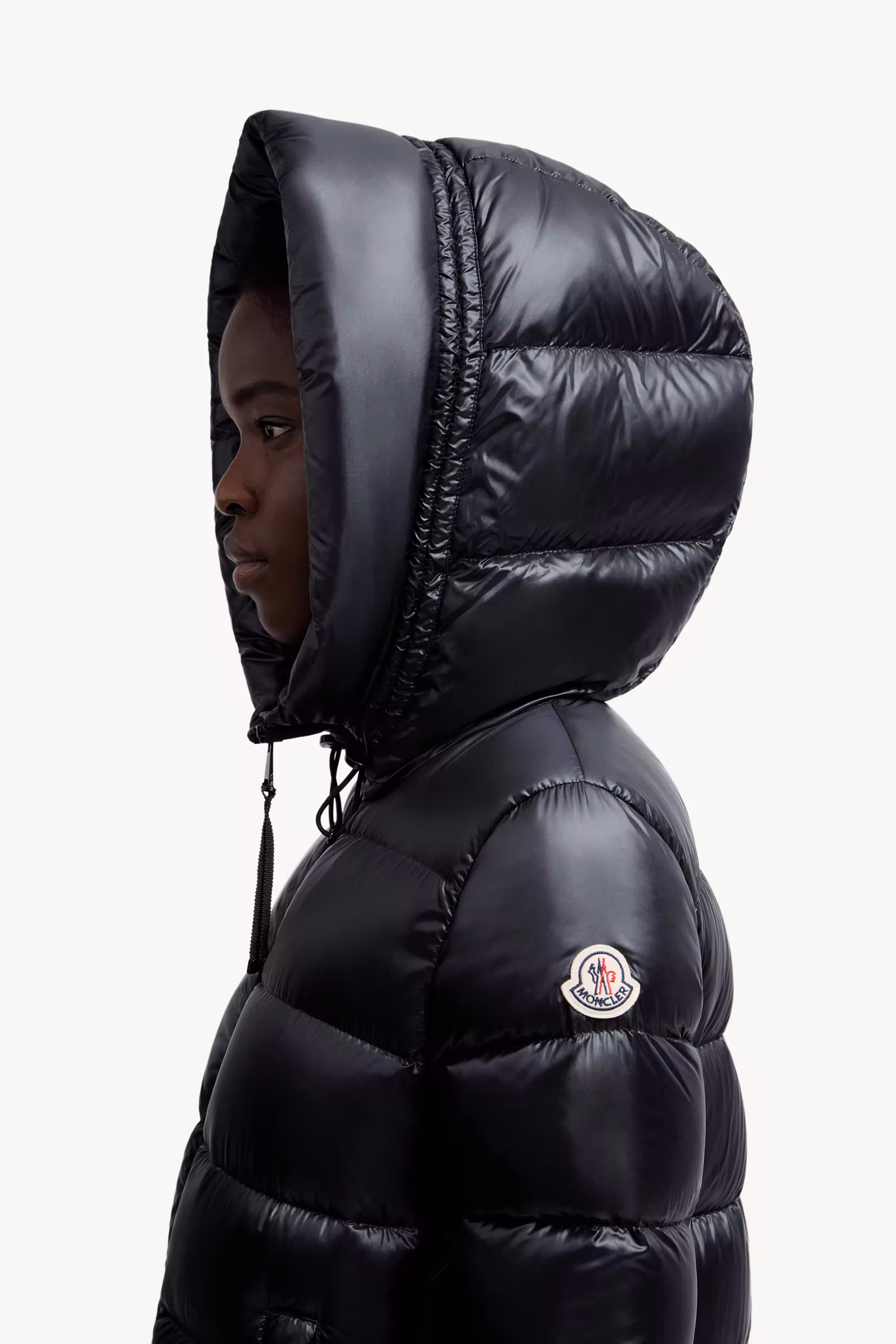 Suyenne Hooded Mid-Length Down Jacket