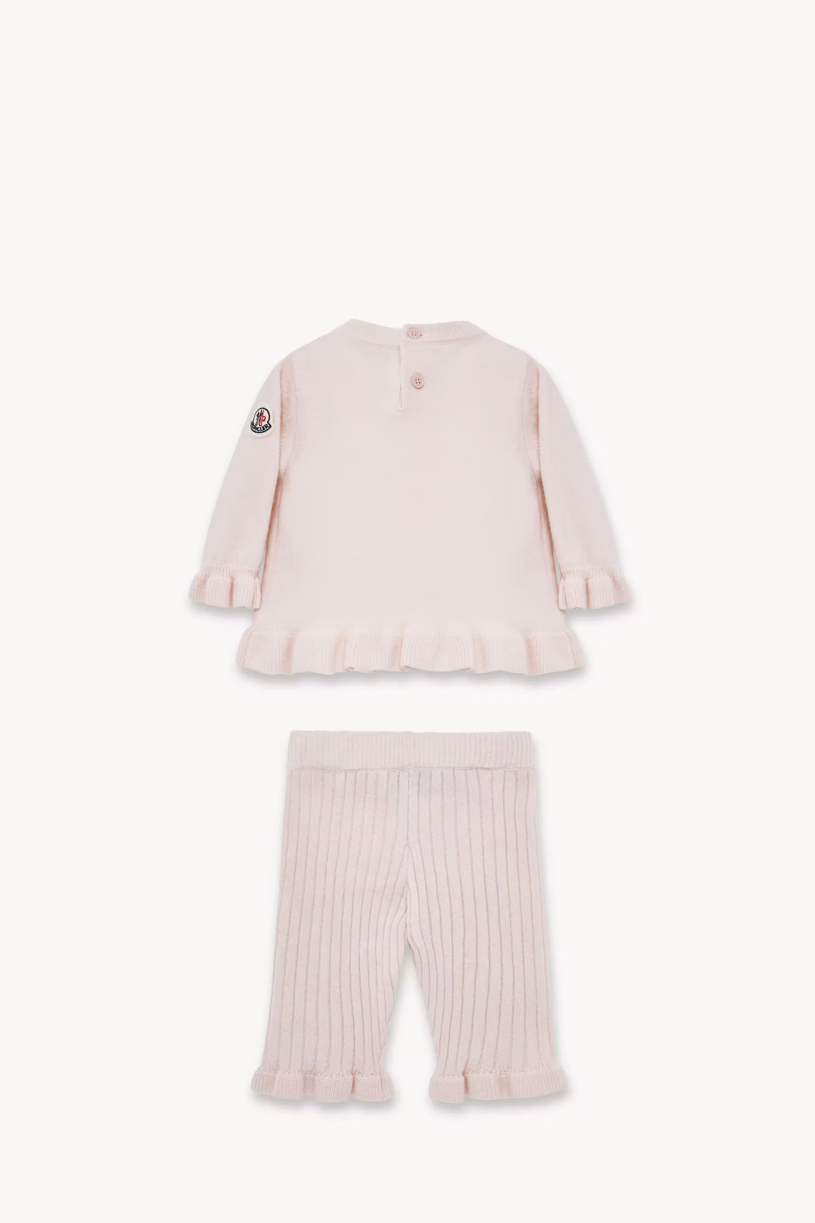 Ruffled Wool & Cashmere Set