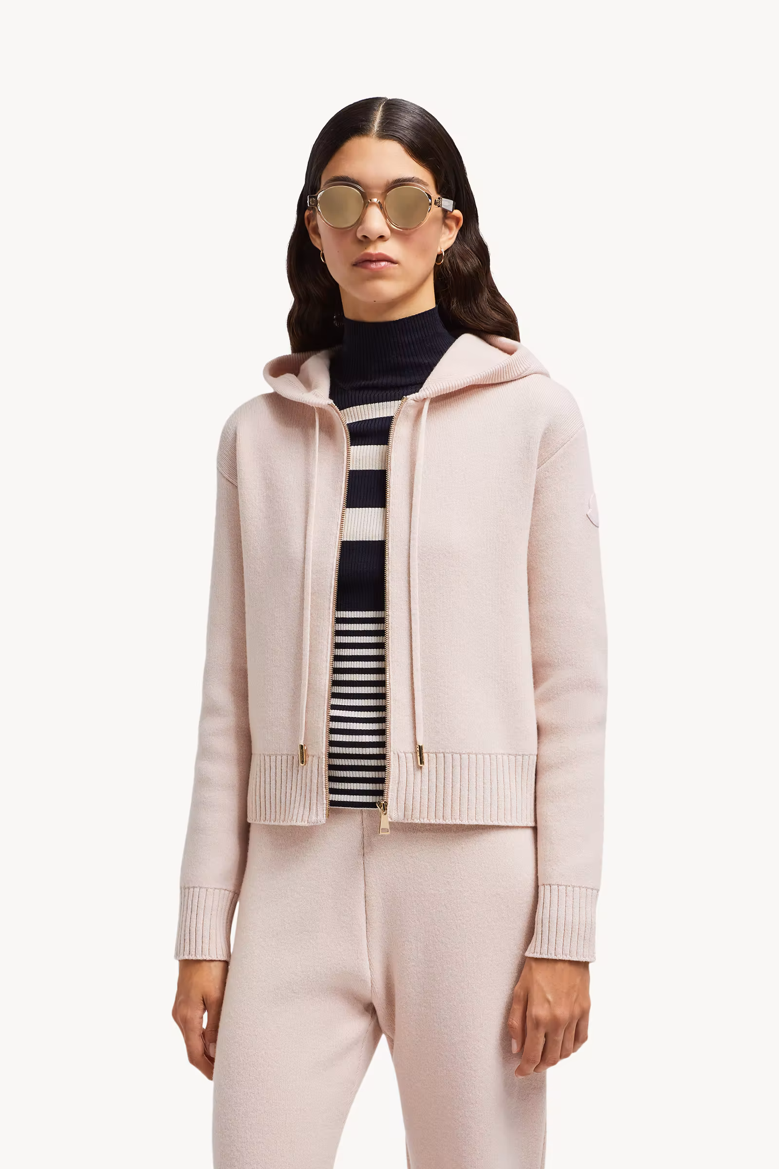 Wool & Cashmere Zip-Up Hoodie